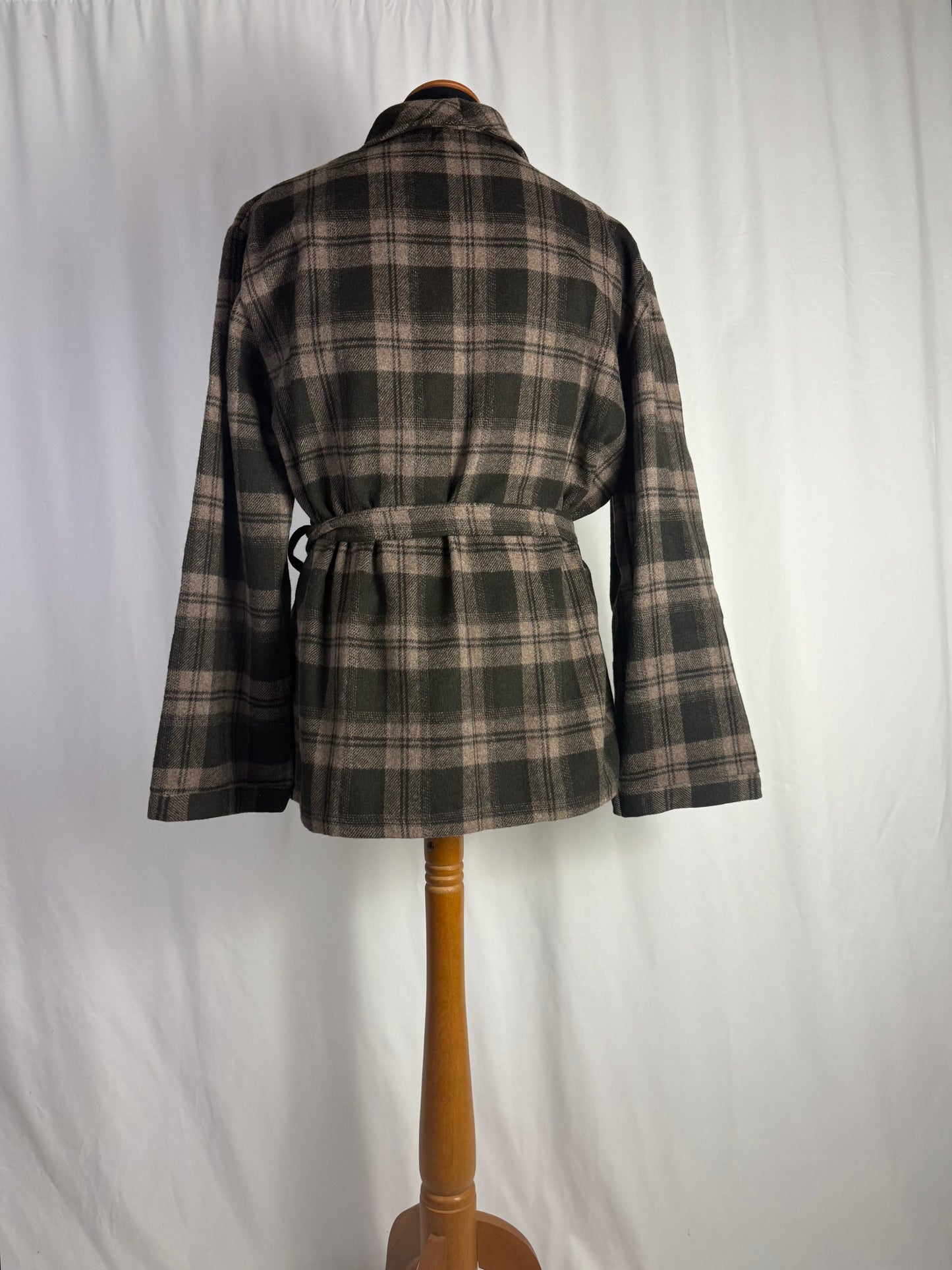 Giacca da camera a quadri - TG. XL