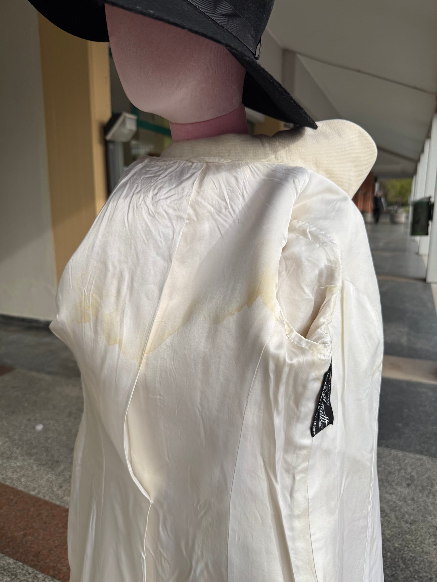 Cappotto anni ‘60 panna - TG. 36/38