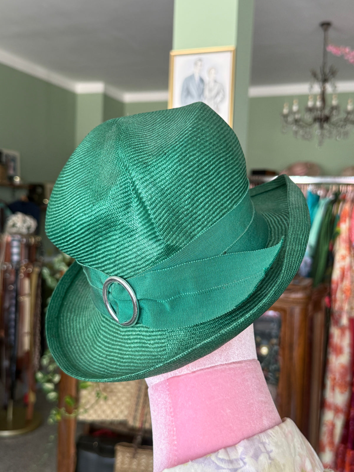 Cappello in paglia anni ‘60