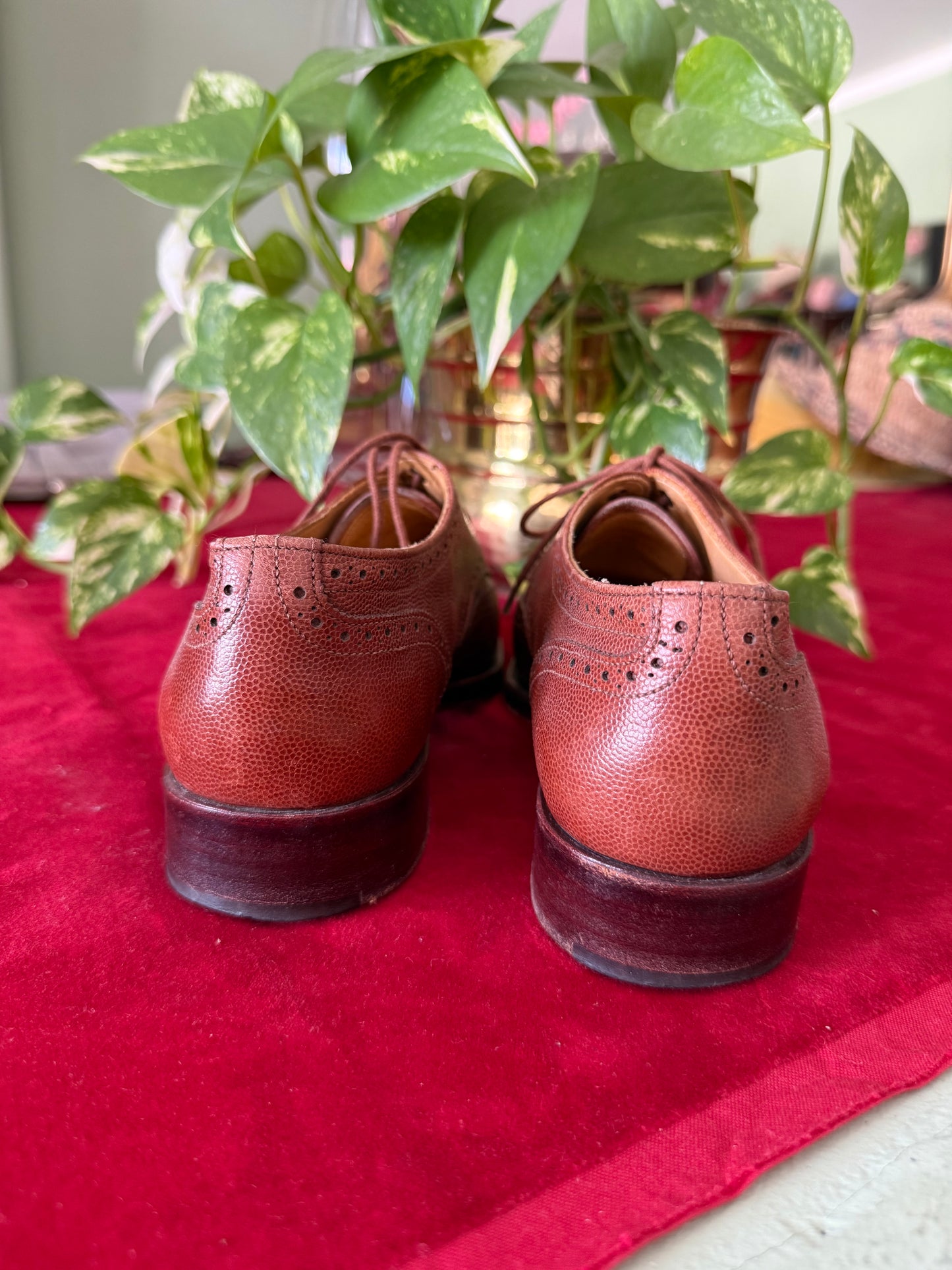 Stringate Brogue in Vera Pelle - NR. 36.5