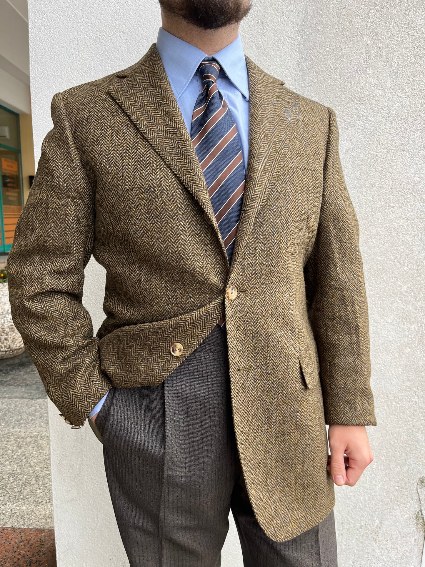 Giacca in tweed anni ‘90 tg. 50-52