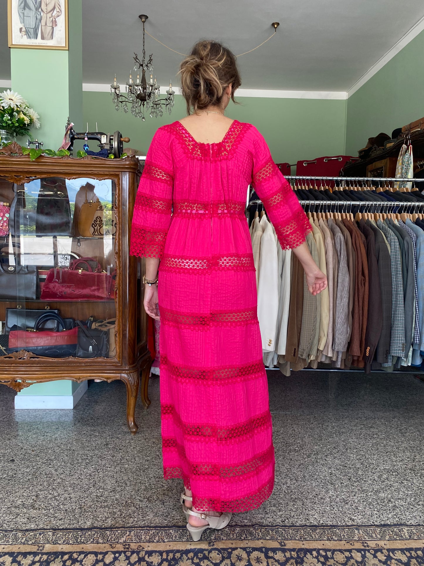 Maxi dress in cotone - TG. 40/42