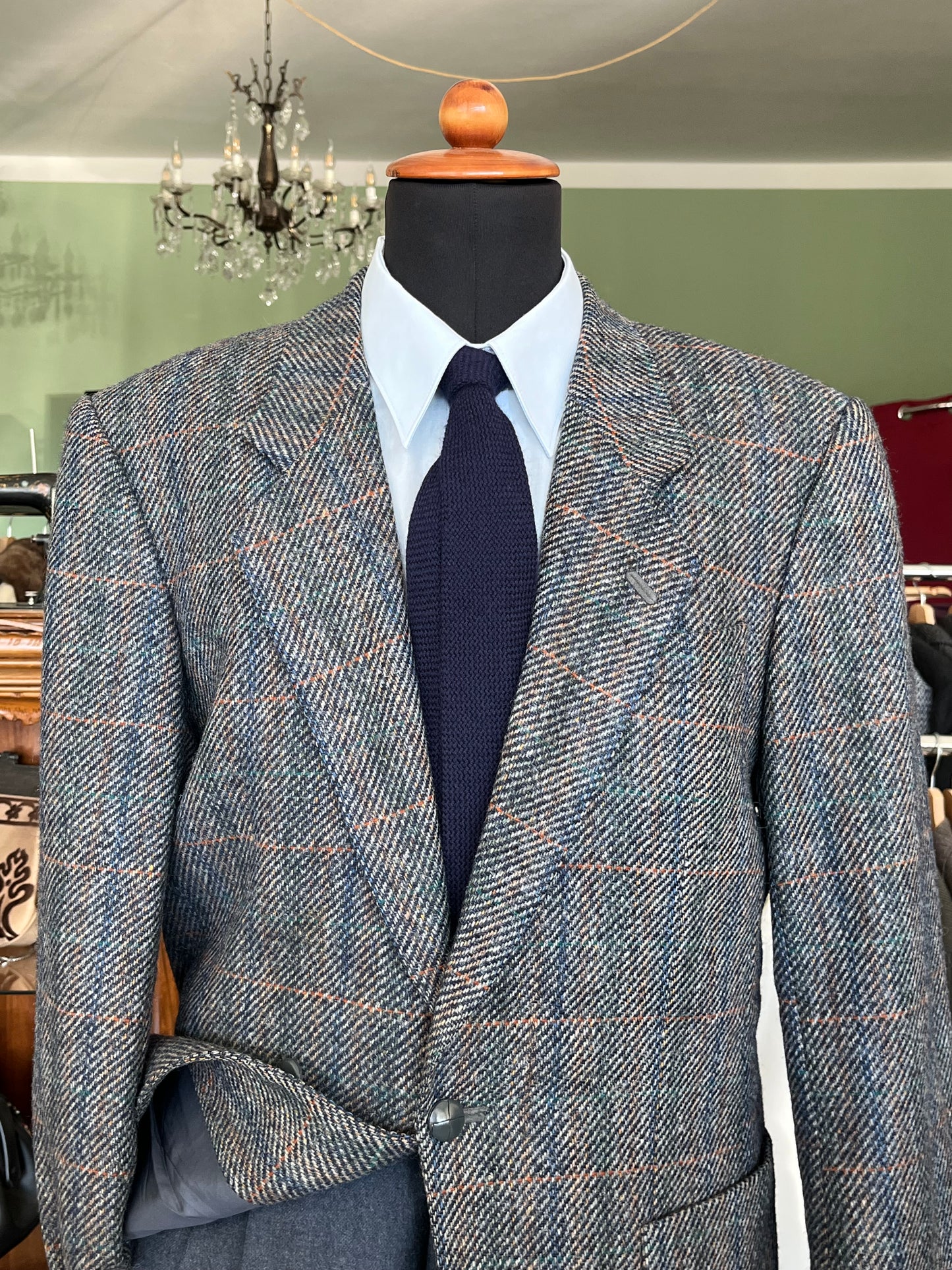 Giacca anni ‘80 tweed tg. 50-52