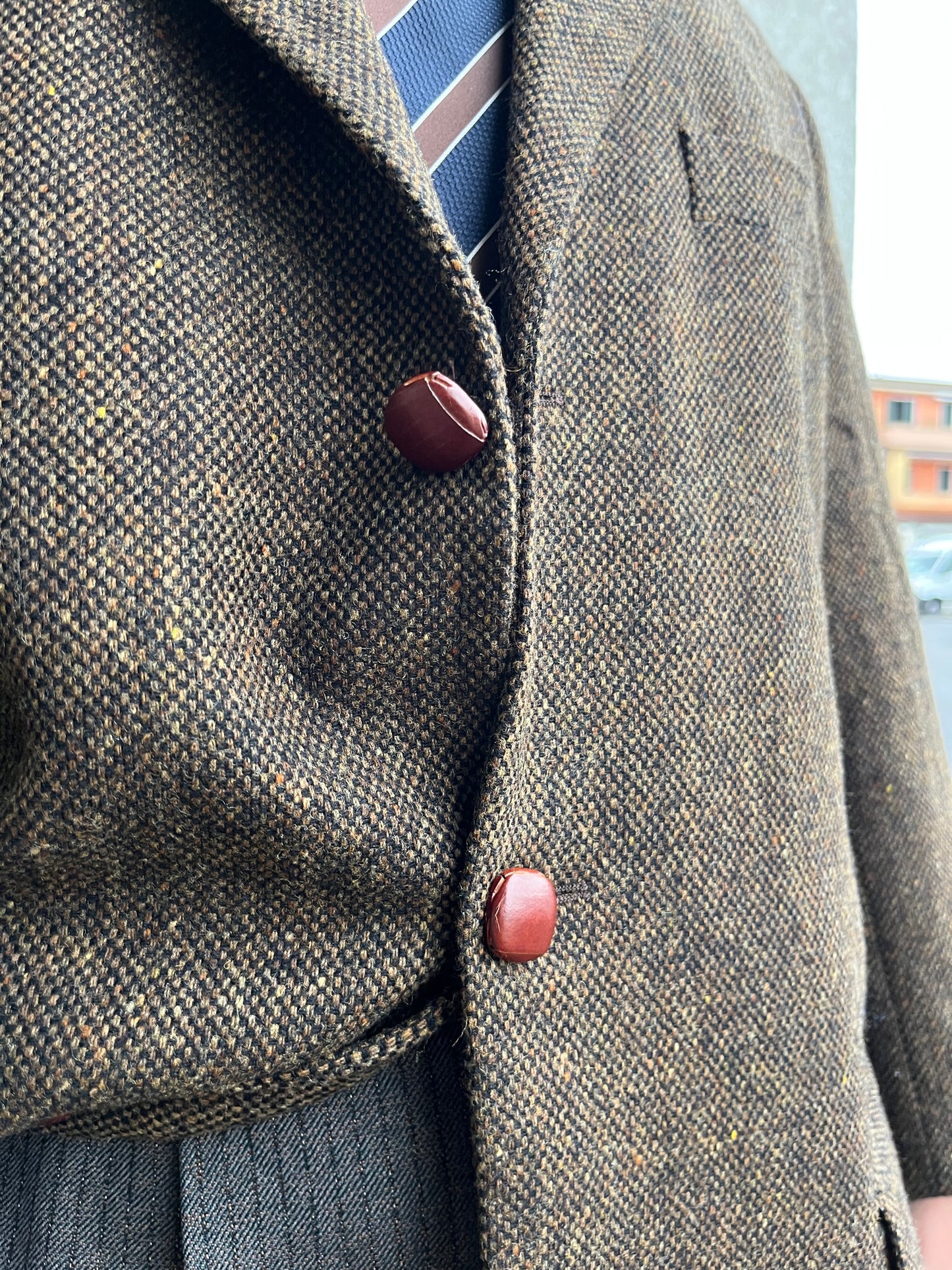 Giacca in tweed anni ‘80 tg. 58-60