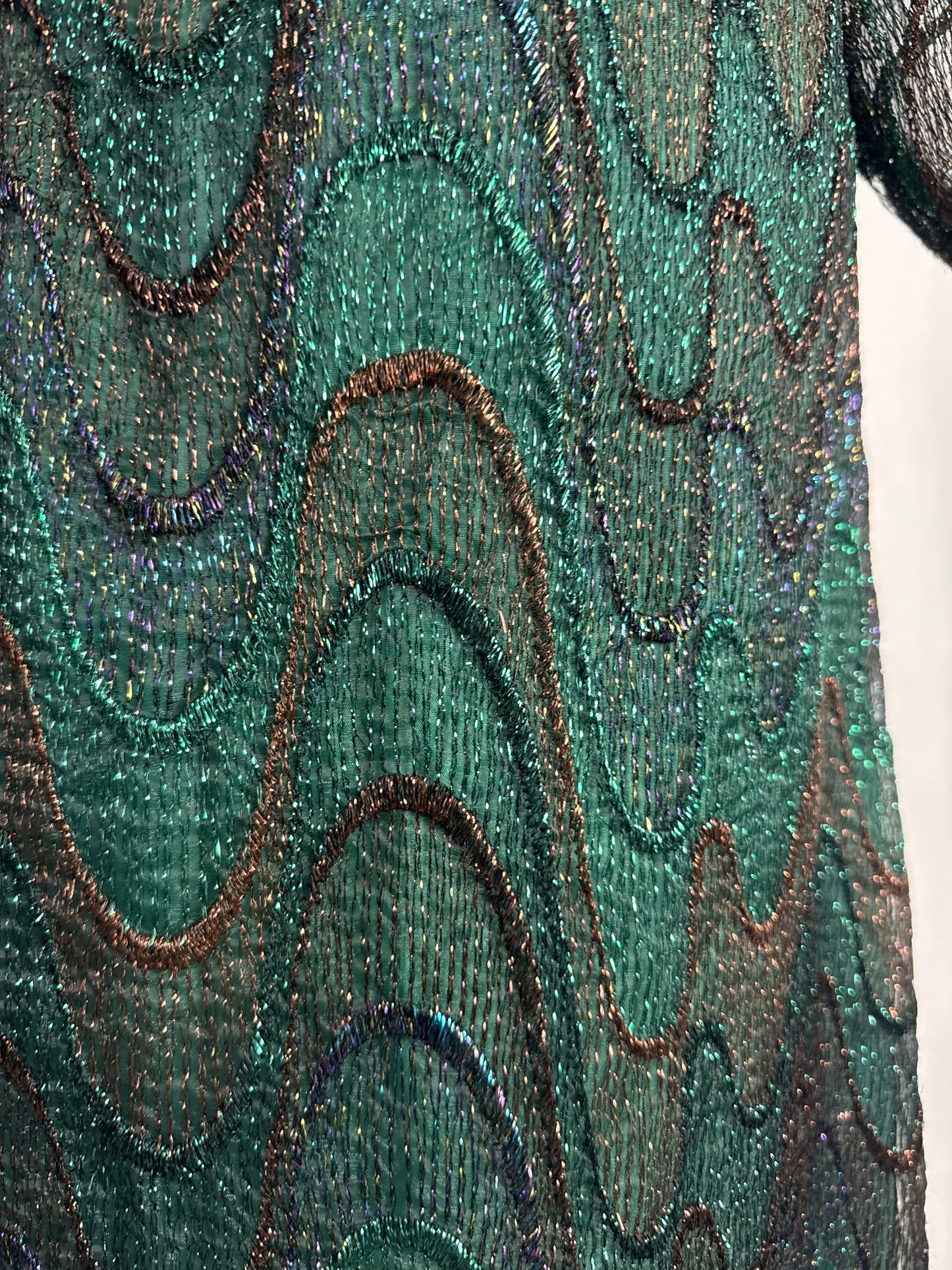 Abito sartoriale anni ‘60 in lurex- TG. 42/44