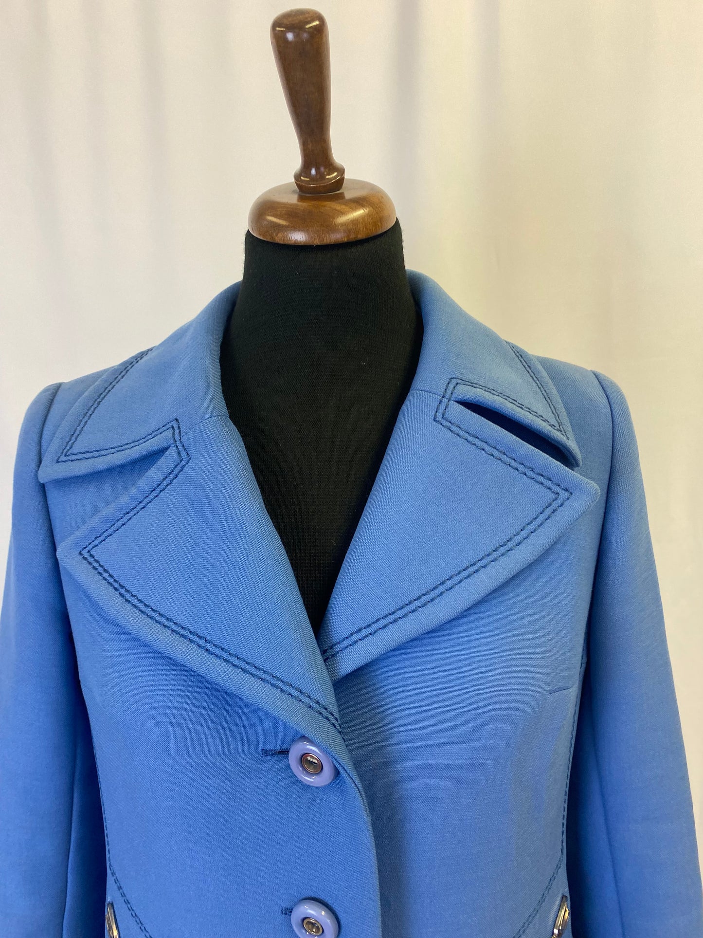 Cappotto anni ‘70 azzurro - TG. 38/40