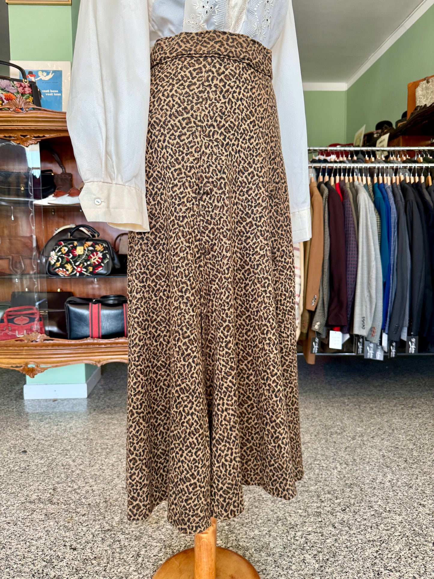 Gonna lunga fantasia animalier - TG. 40/42