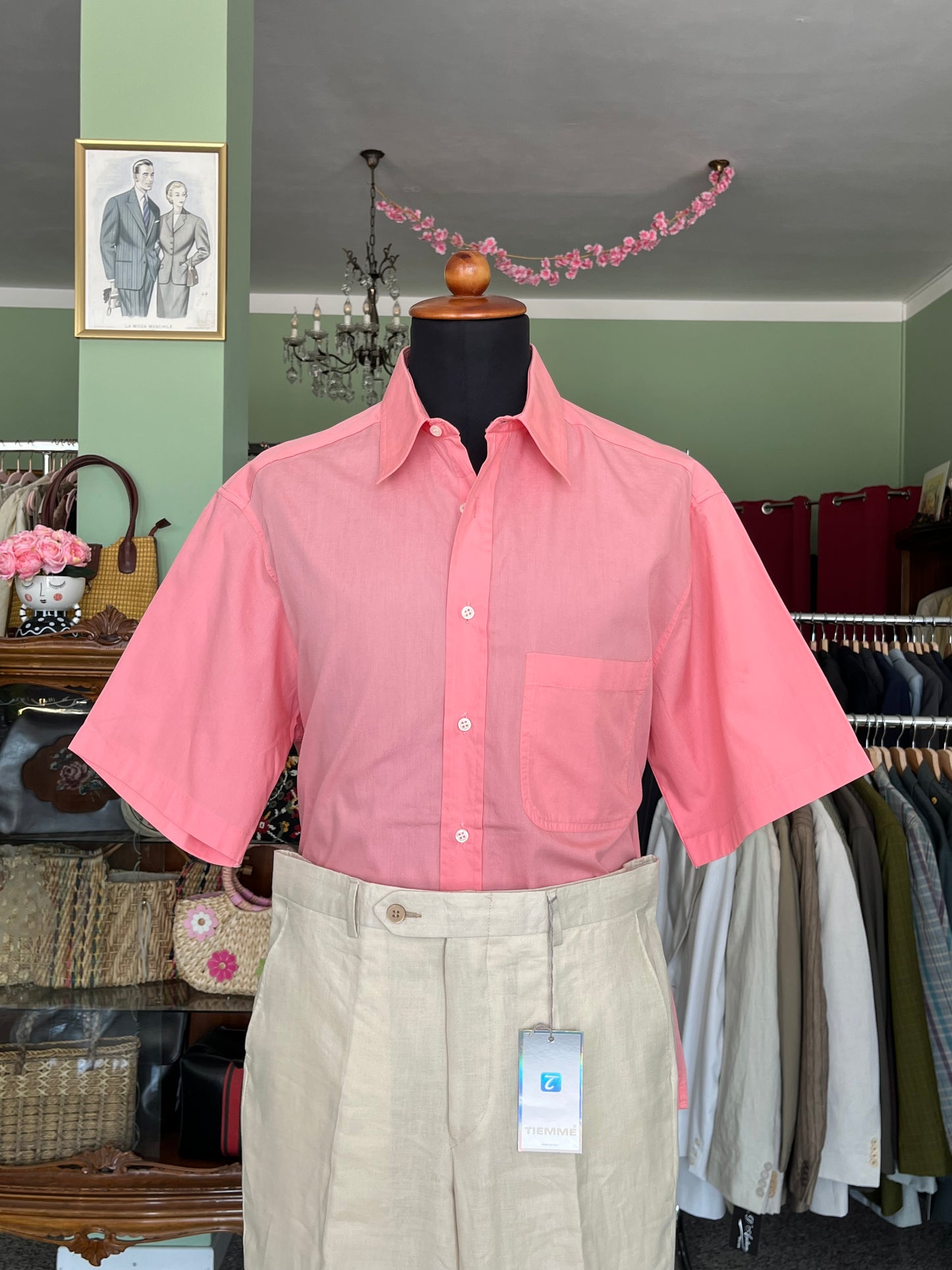 Camicia a maniche corte tg. S-M