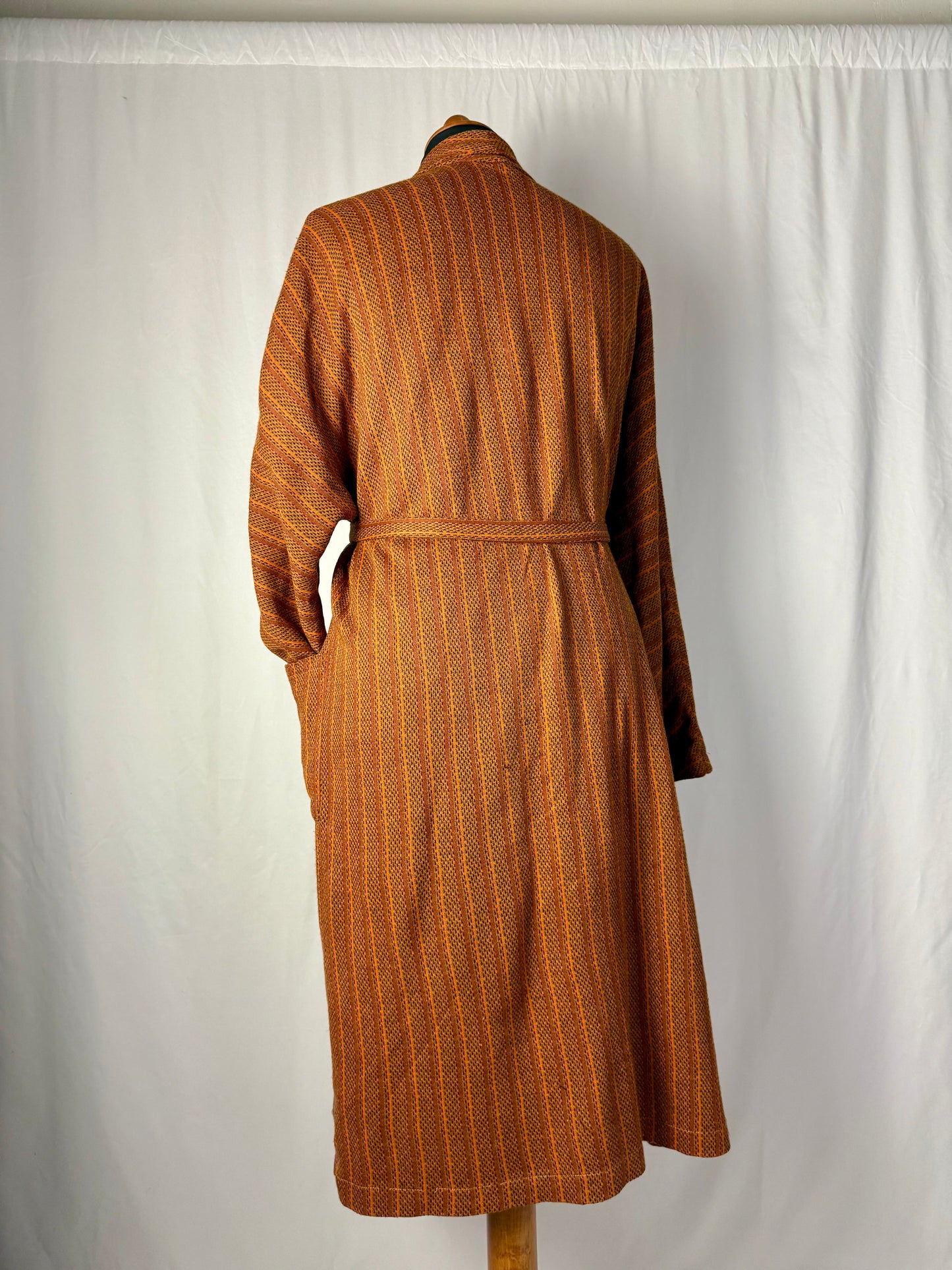 Vestaglia arancio e beige tg. L-XL