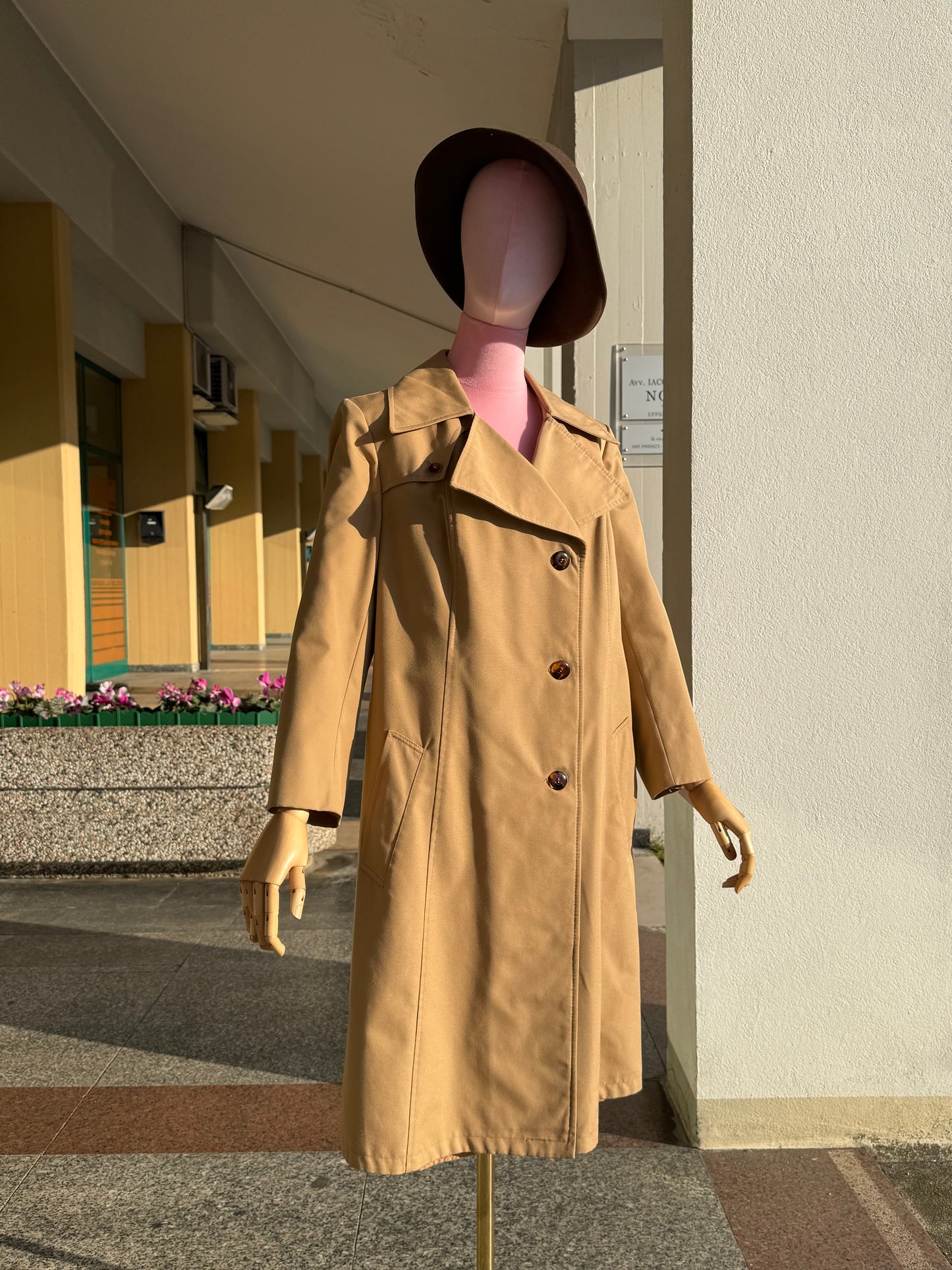 Trench anni ‘70 color sabbia - TG. 46
