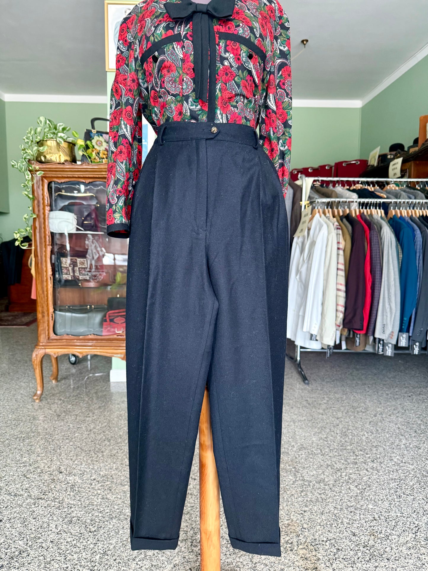 Pantaloni classici in lana - TG. 46/48
