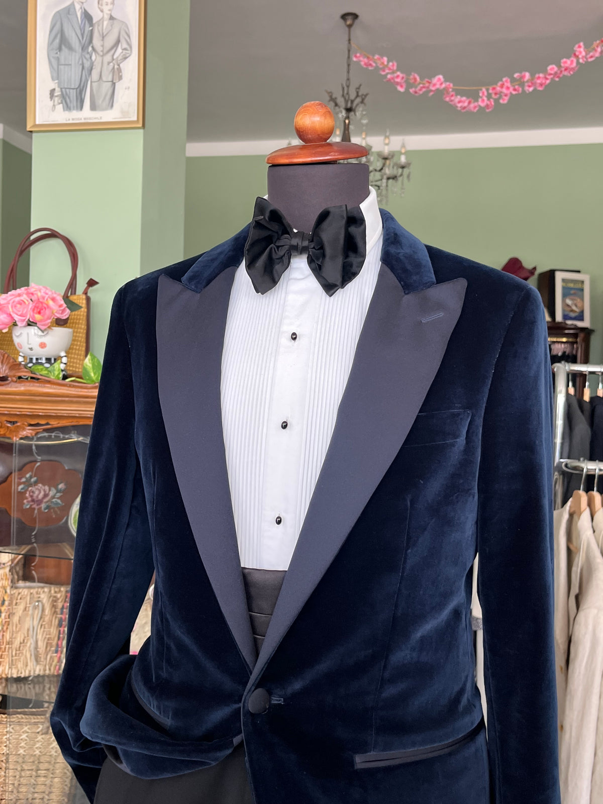 Giacca da smoking in velluto tg. 44-46