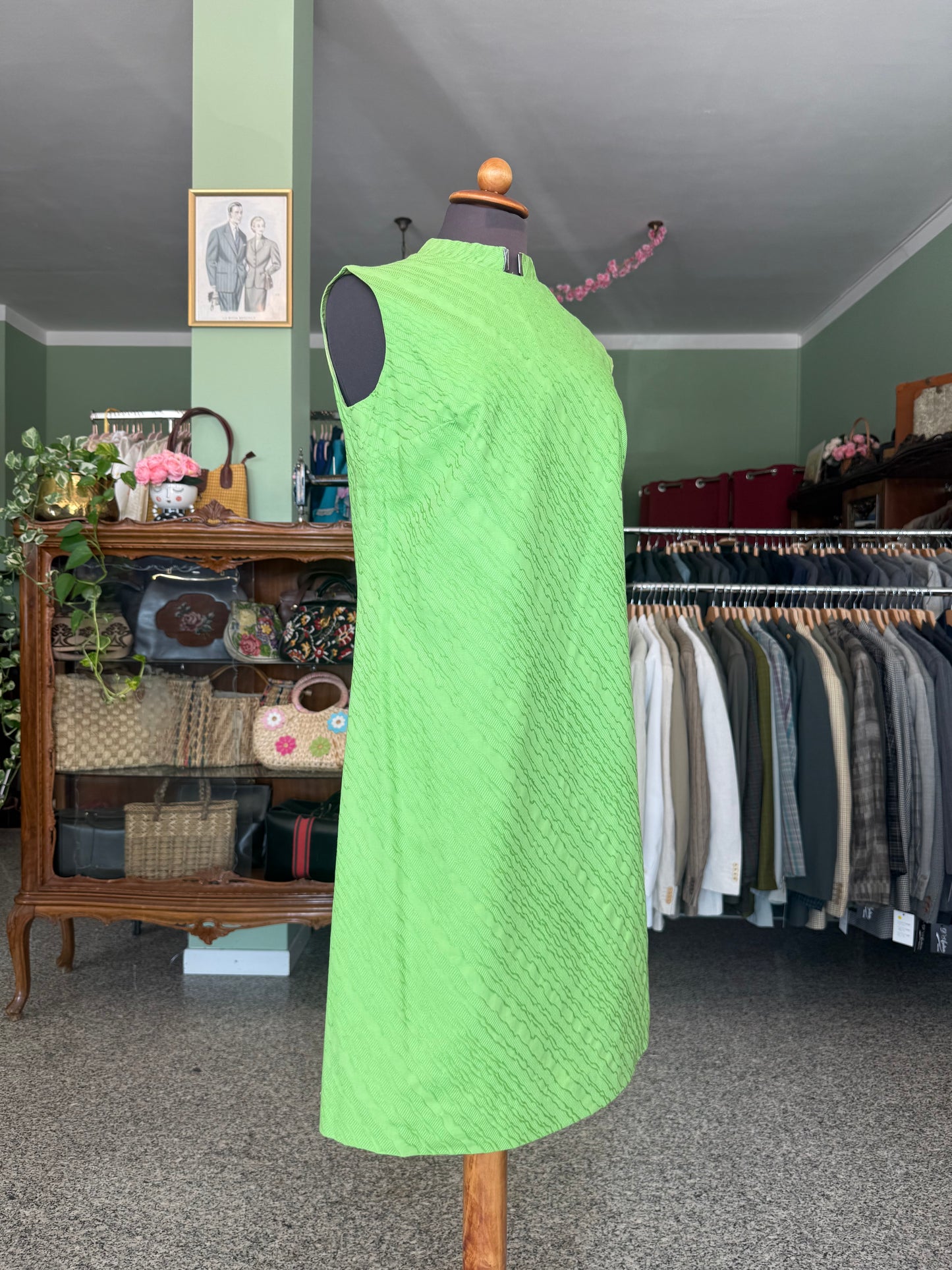 Abito anni ‘60 verde lime - TG. 42