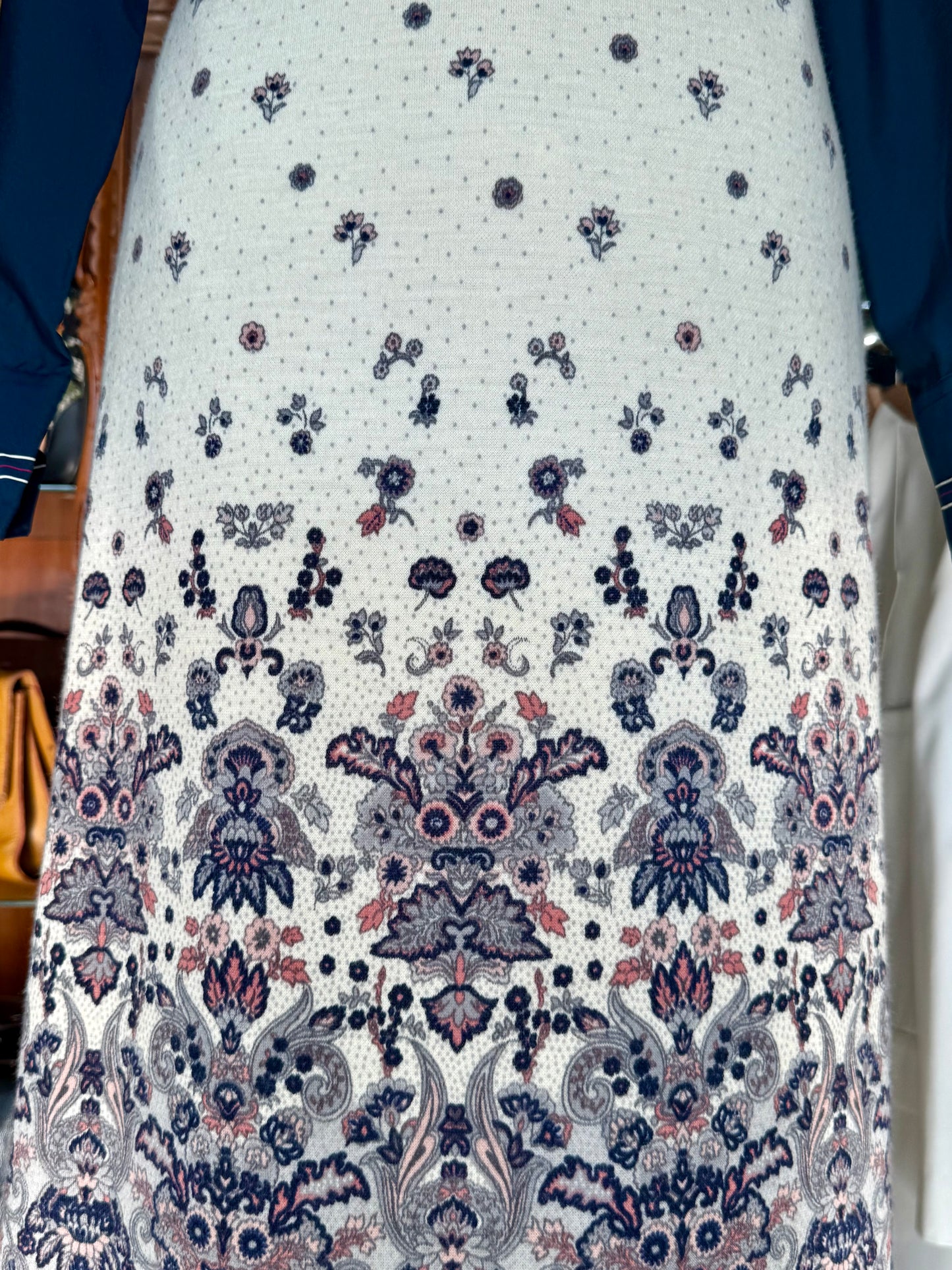 Gonna anni ‘70 a motivo floreale - TG. 46