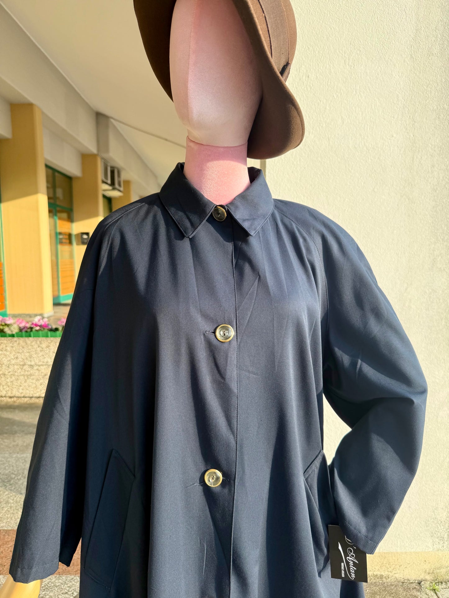 Trench blu navy - TG. 46/48