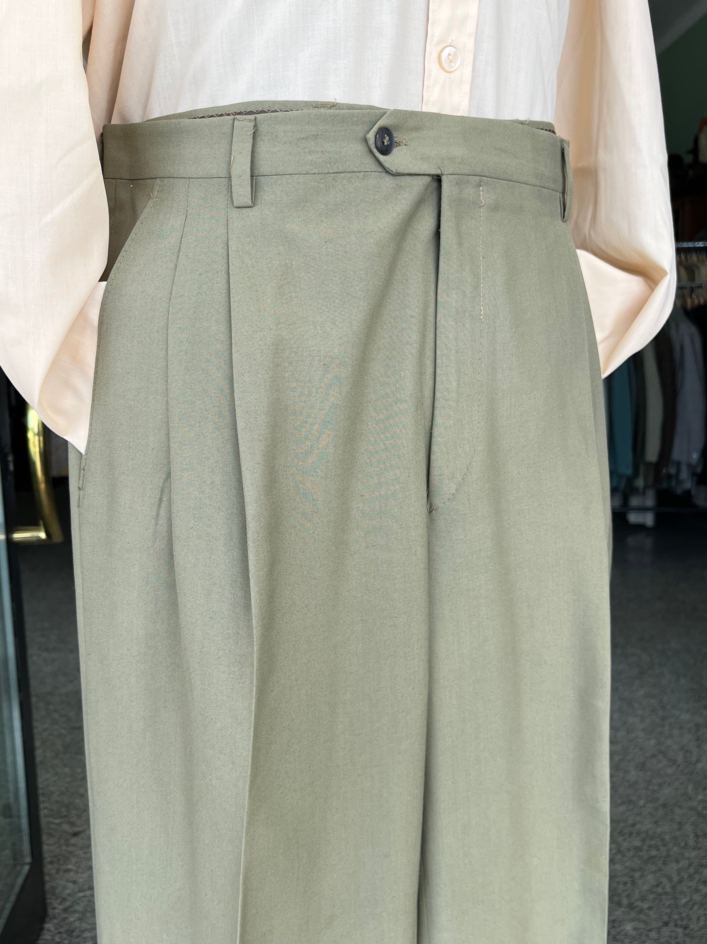 Calzoni anni ‘80 lana/cotone tg. 50-52