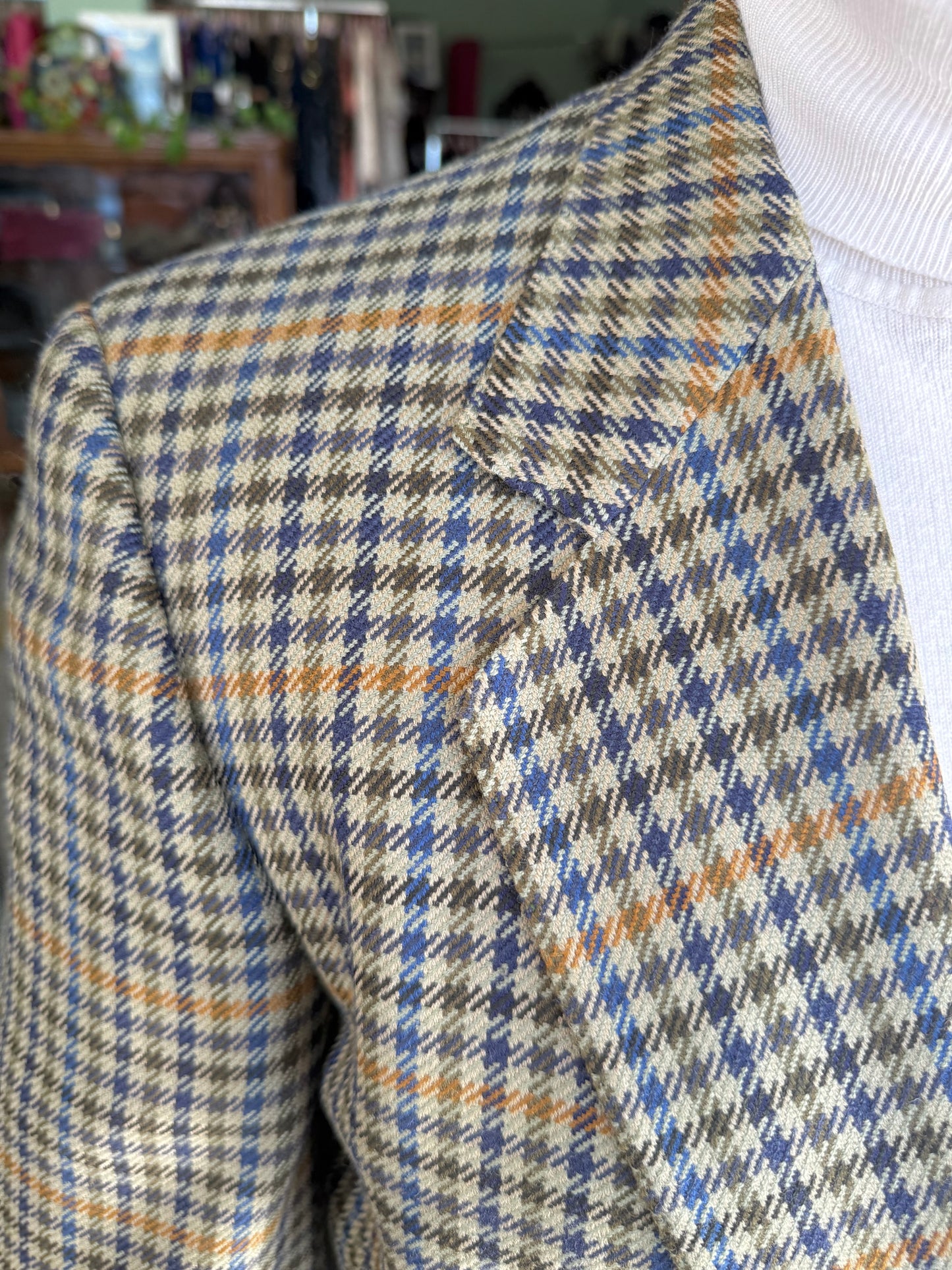 Giacca anni '80 pied-de-poule tg. 50-52