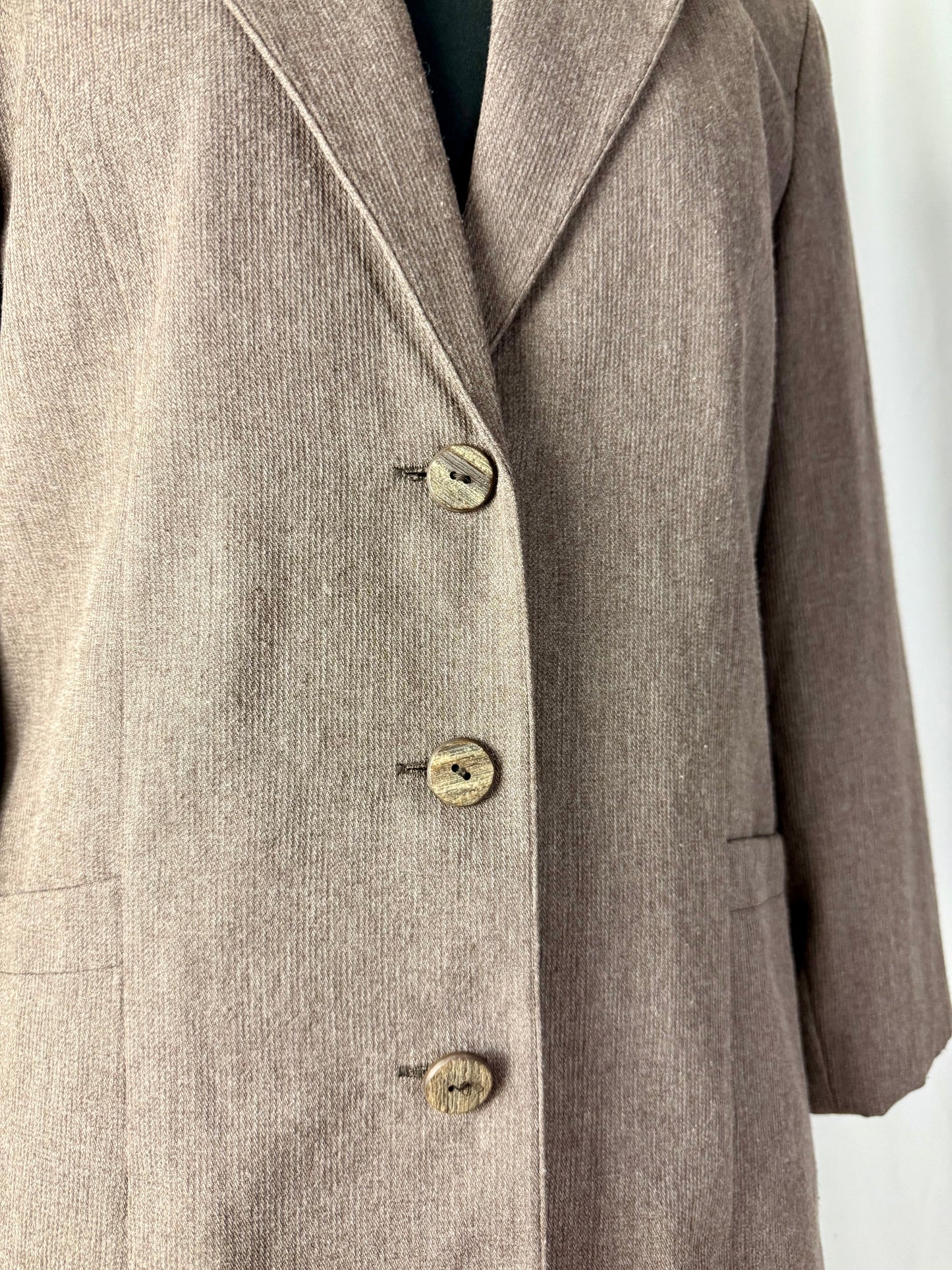 Tailleur anni ‘80 nocciola - TG. 40