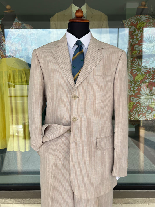 Completo in lino tg. 48-50