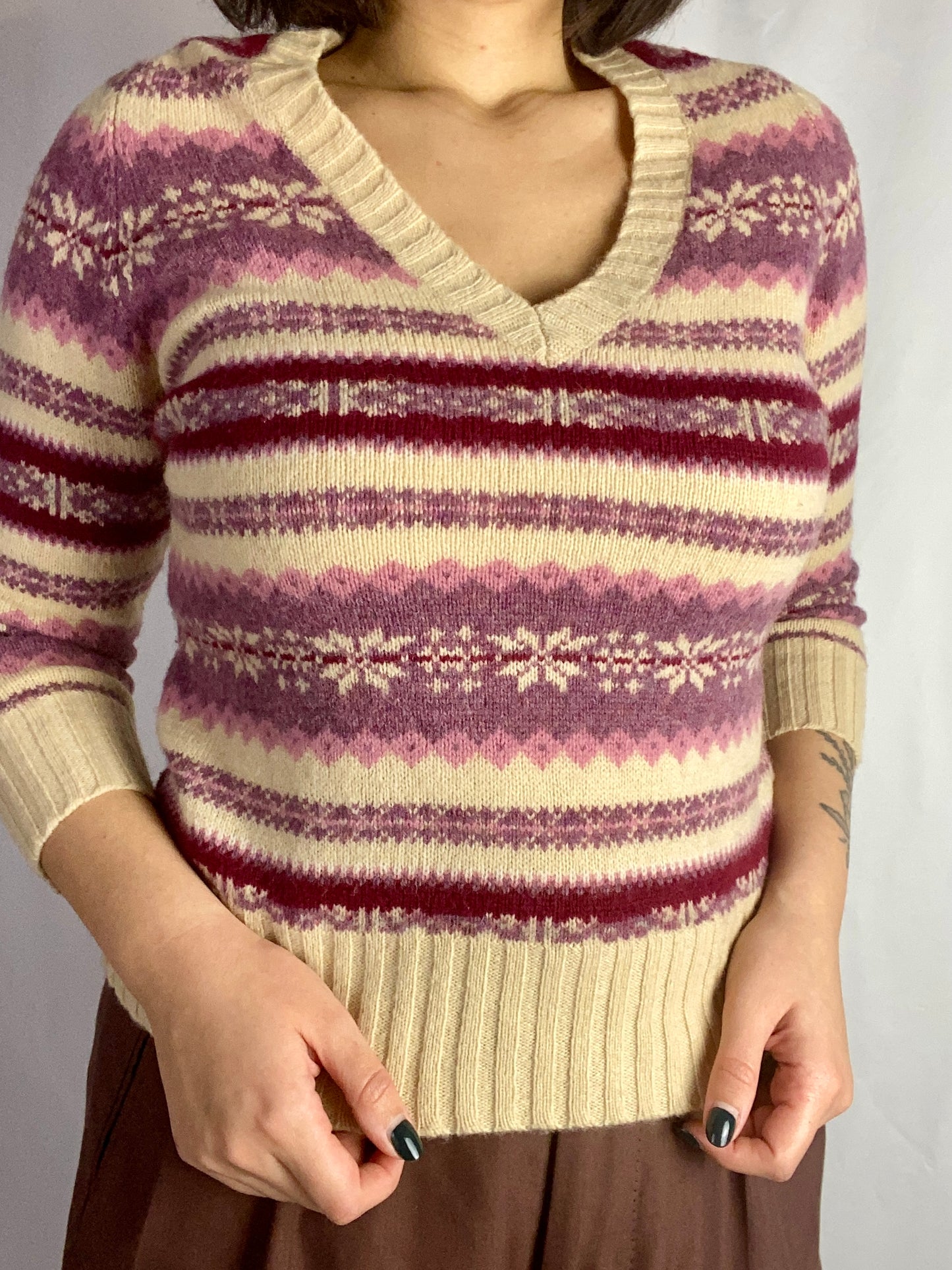 Pullover in lana di agnello - TG. 38/40