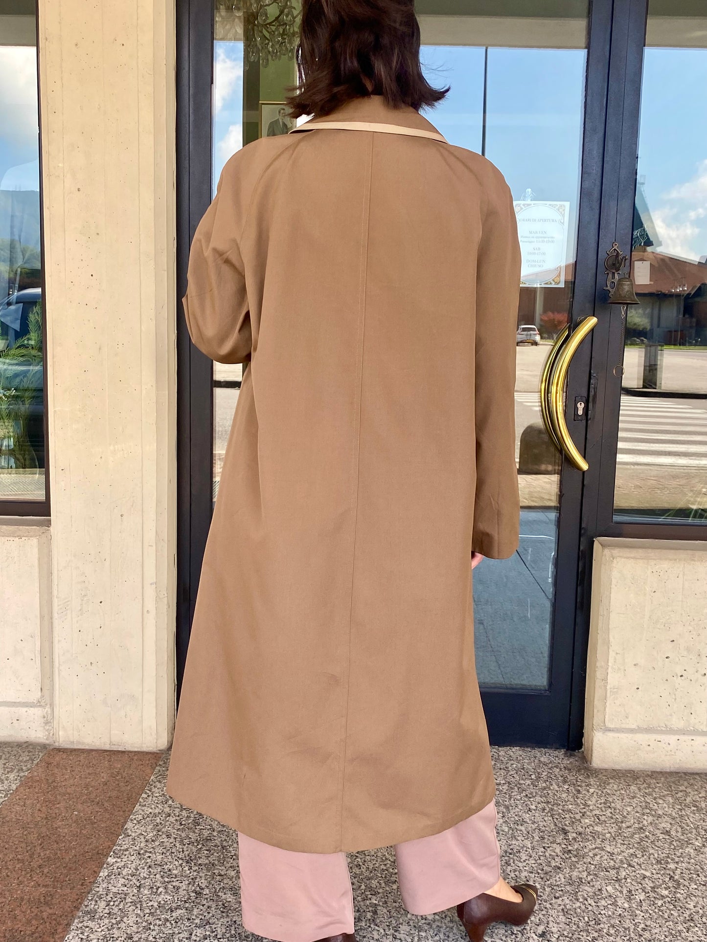 Trench cioccolato - TG. 44/46