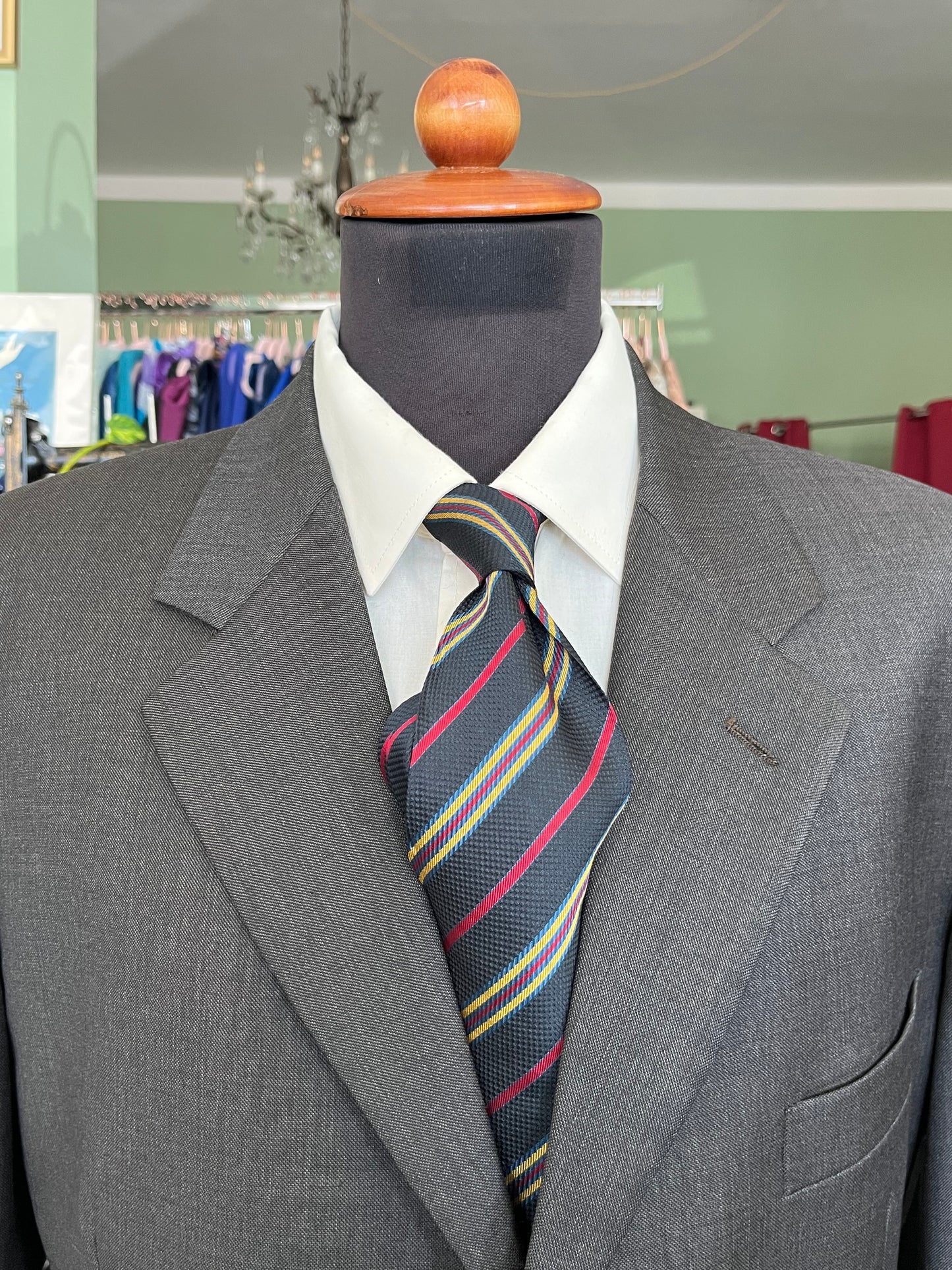 Cravatta anni ‘90 regimental