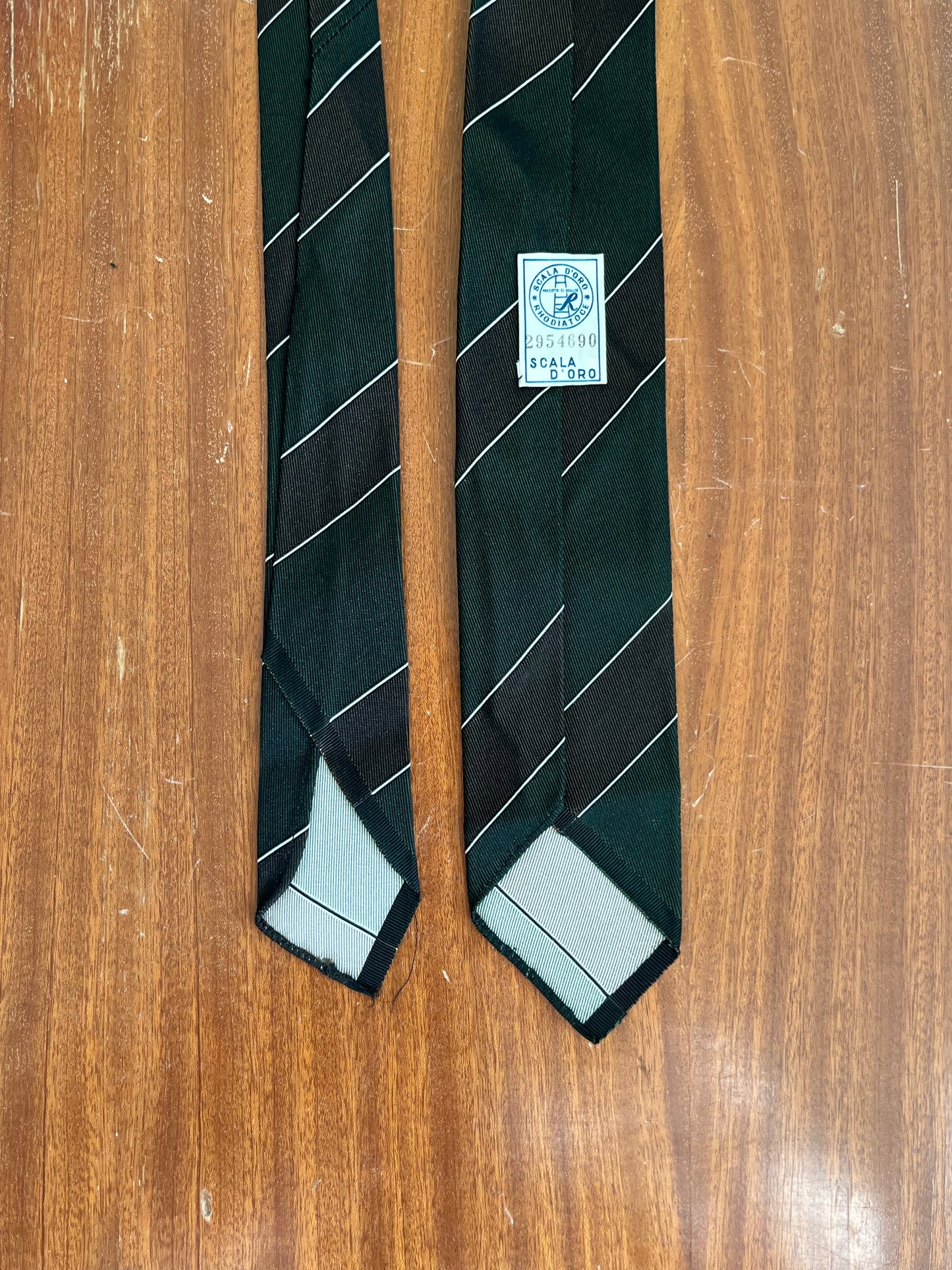 Cravatta anni ‘60 regimental