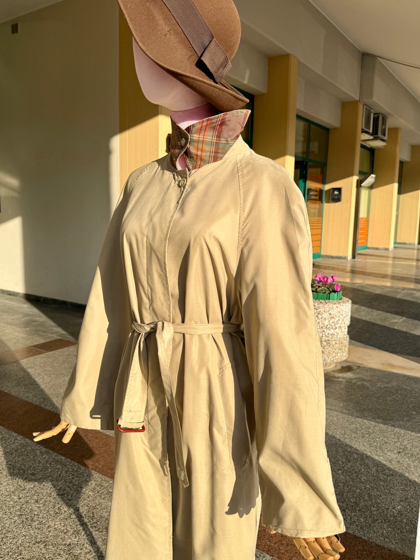 Trench anni ‘80 beige - TG. 44/46