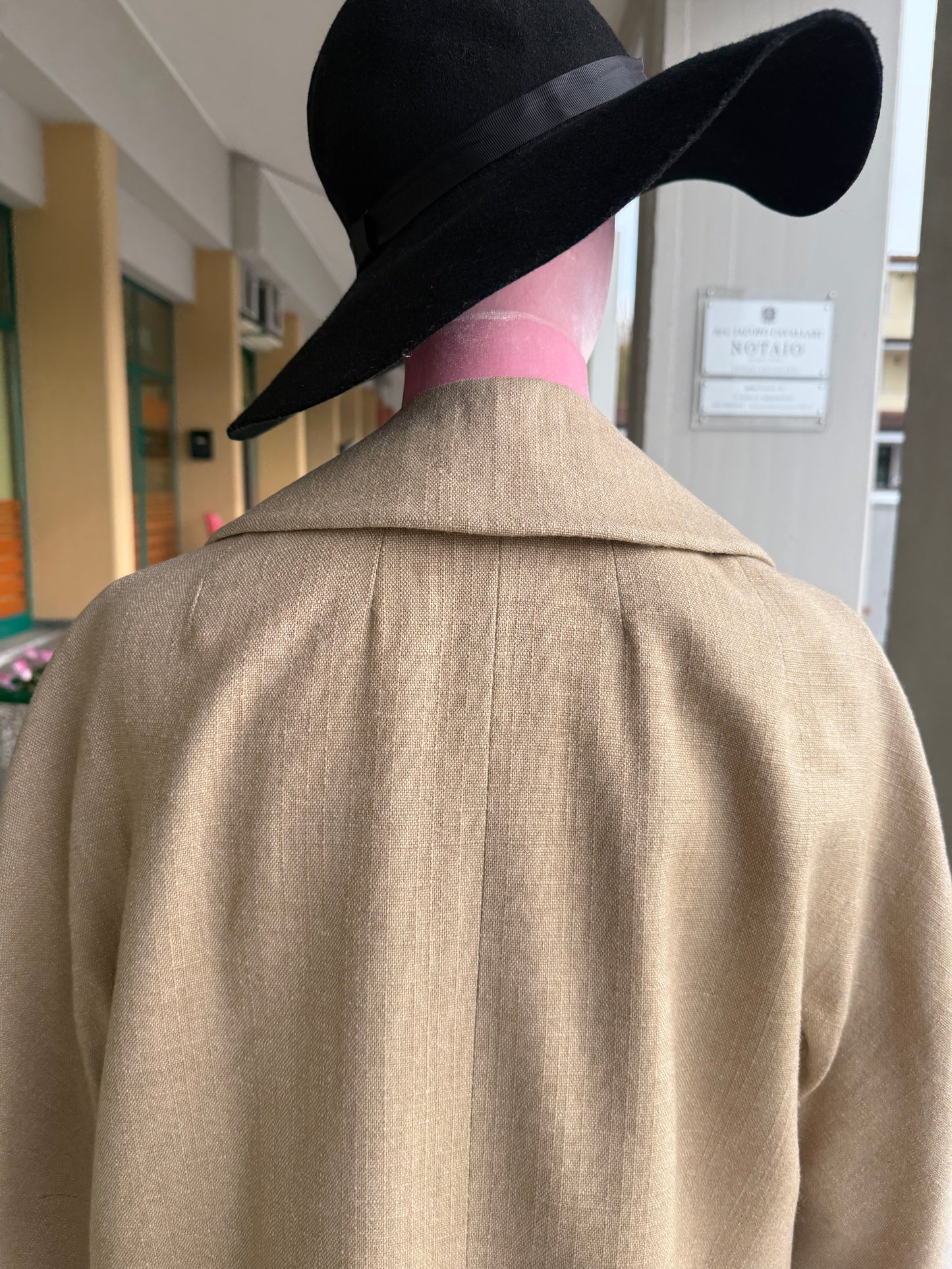 Cappotto anni ‘60 beige - TG. 44