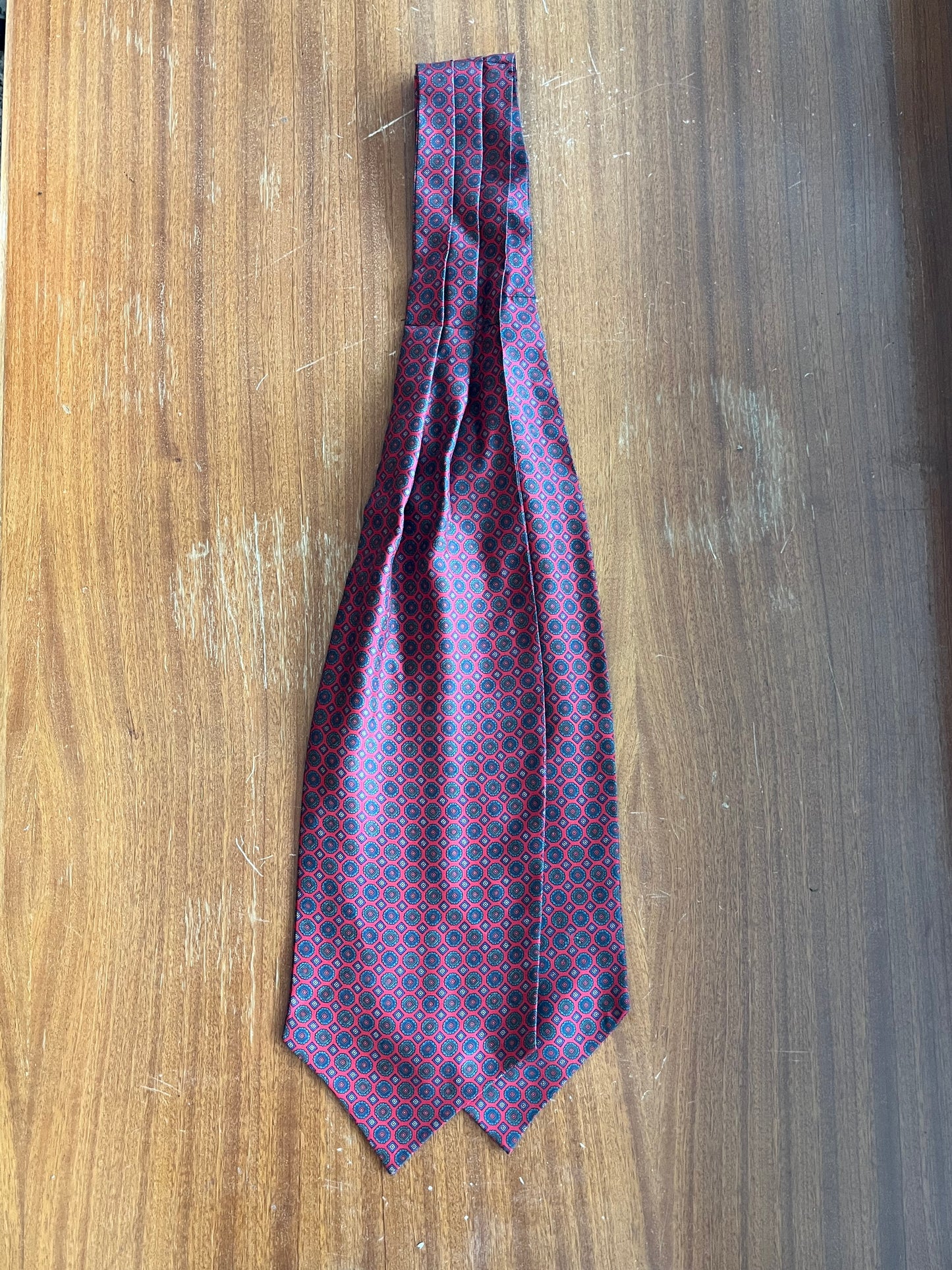 Ascot seta micro-fantasia
