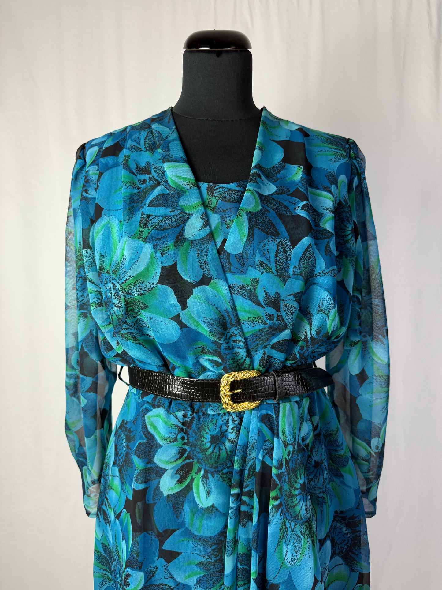 Abito anni ‘80 in chiffon - TG. 44/46