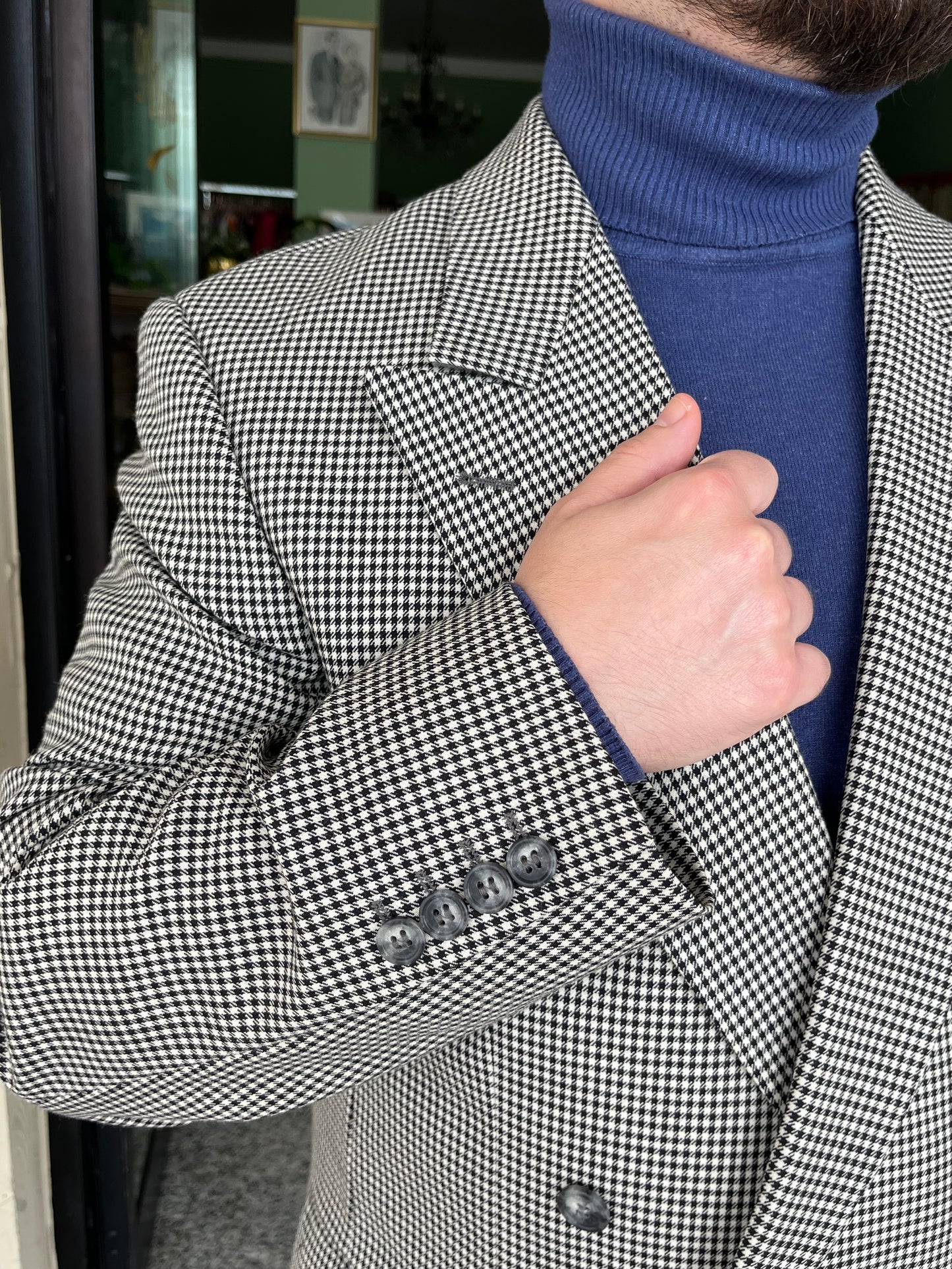 Giacca anni ‘80 tg. 50-52 extra-lunga