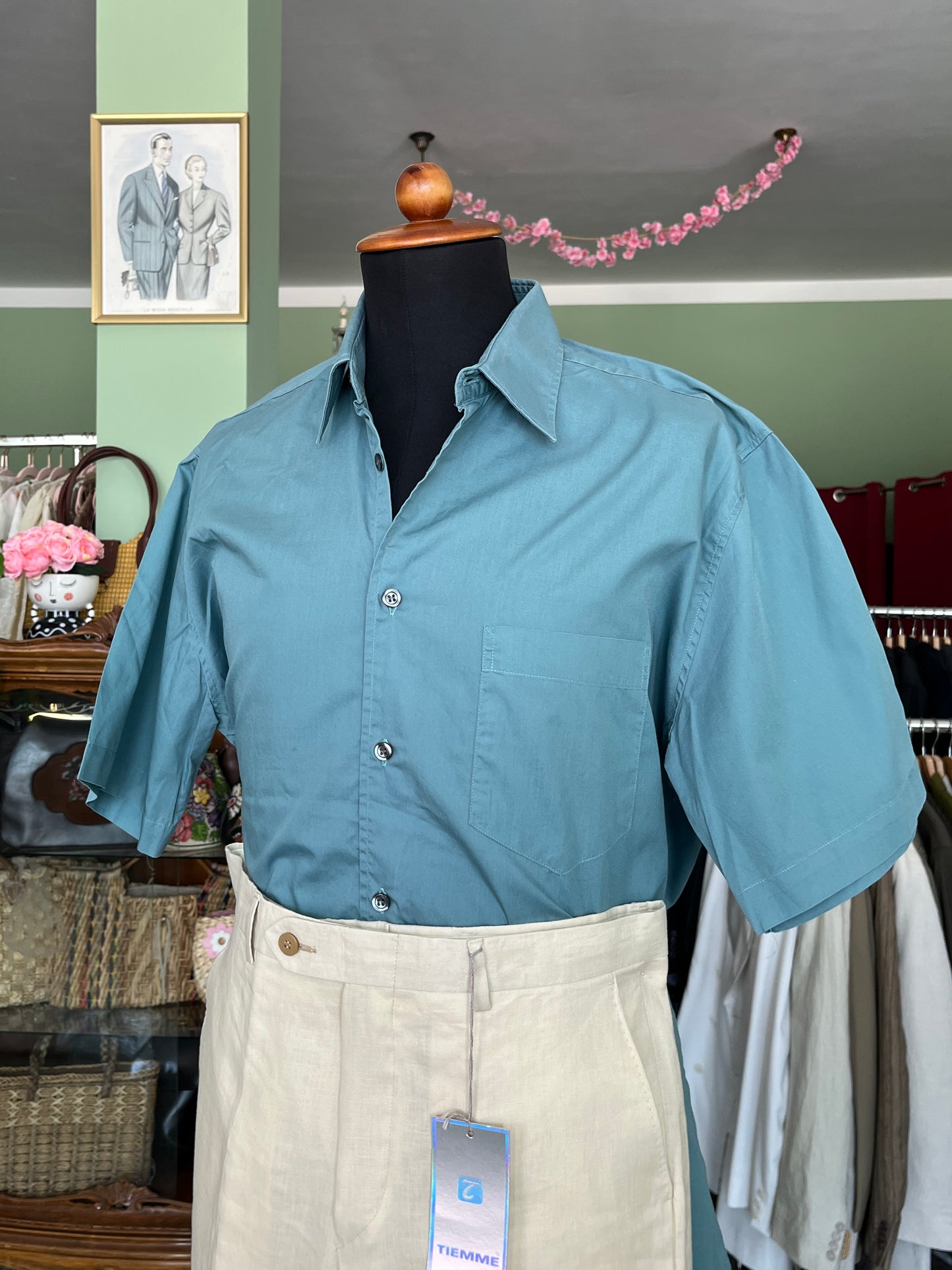 Camicia a maniche corte tg. M-L