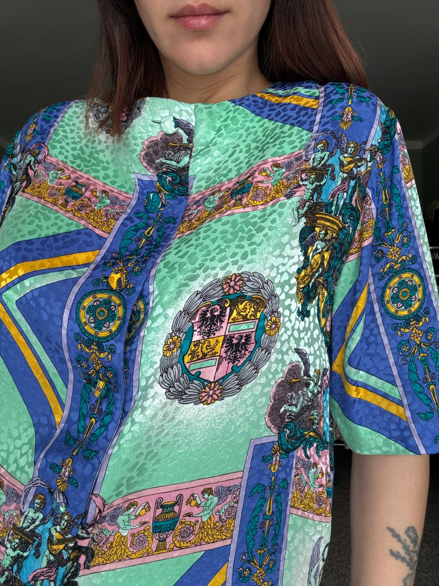 Camicia barocca anni ‘80 - TG. 46 circa