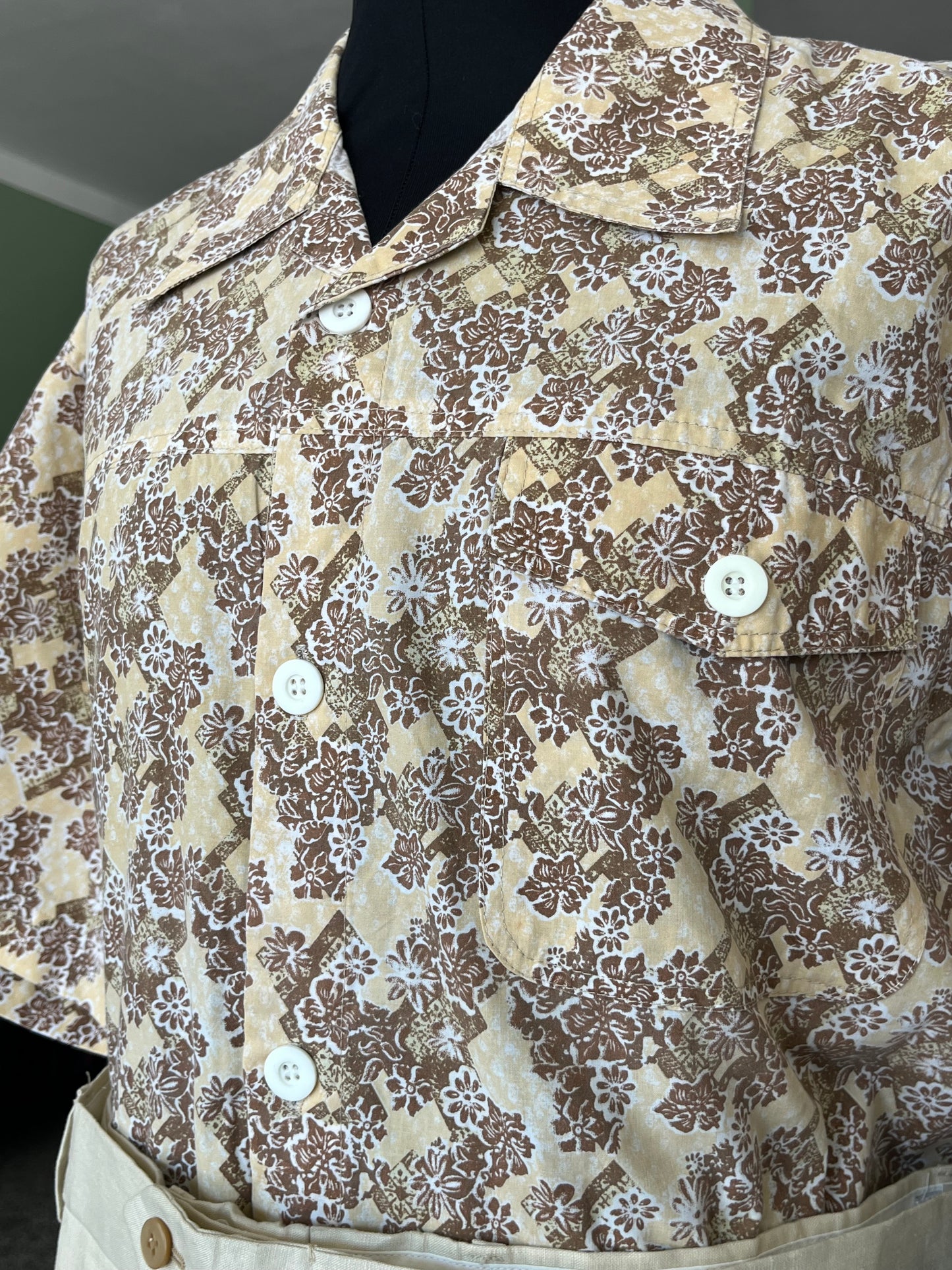 Camicia a maniche corte tg. L-XL