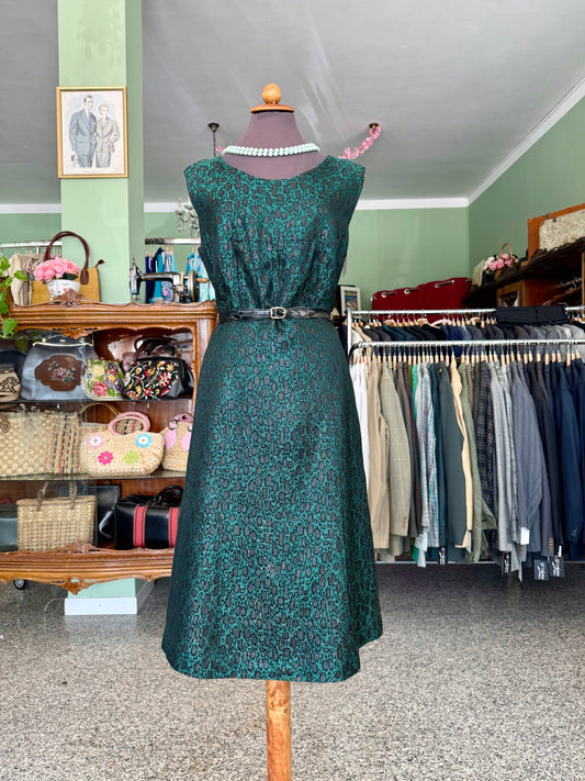 Abito anni ‘60 sartoriale animalier - TG. 46