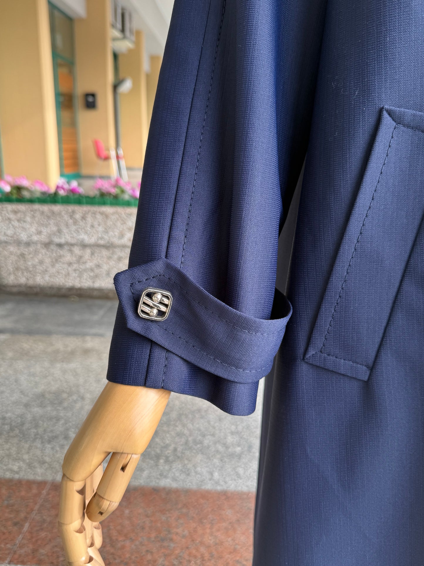 Spolverino anni ‘70 blu navy - TG.