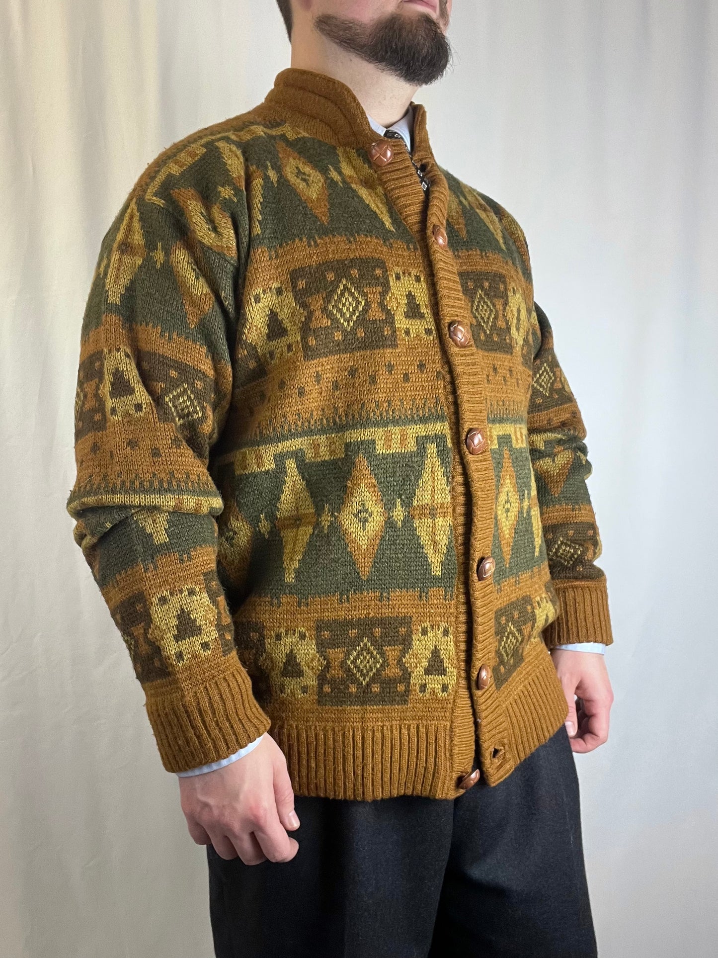 Cardigan anni '80 tg. XL-XXL