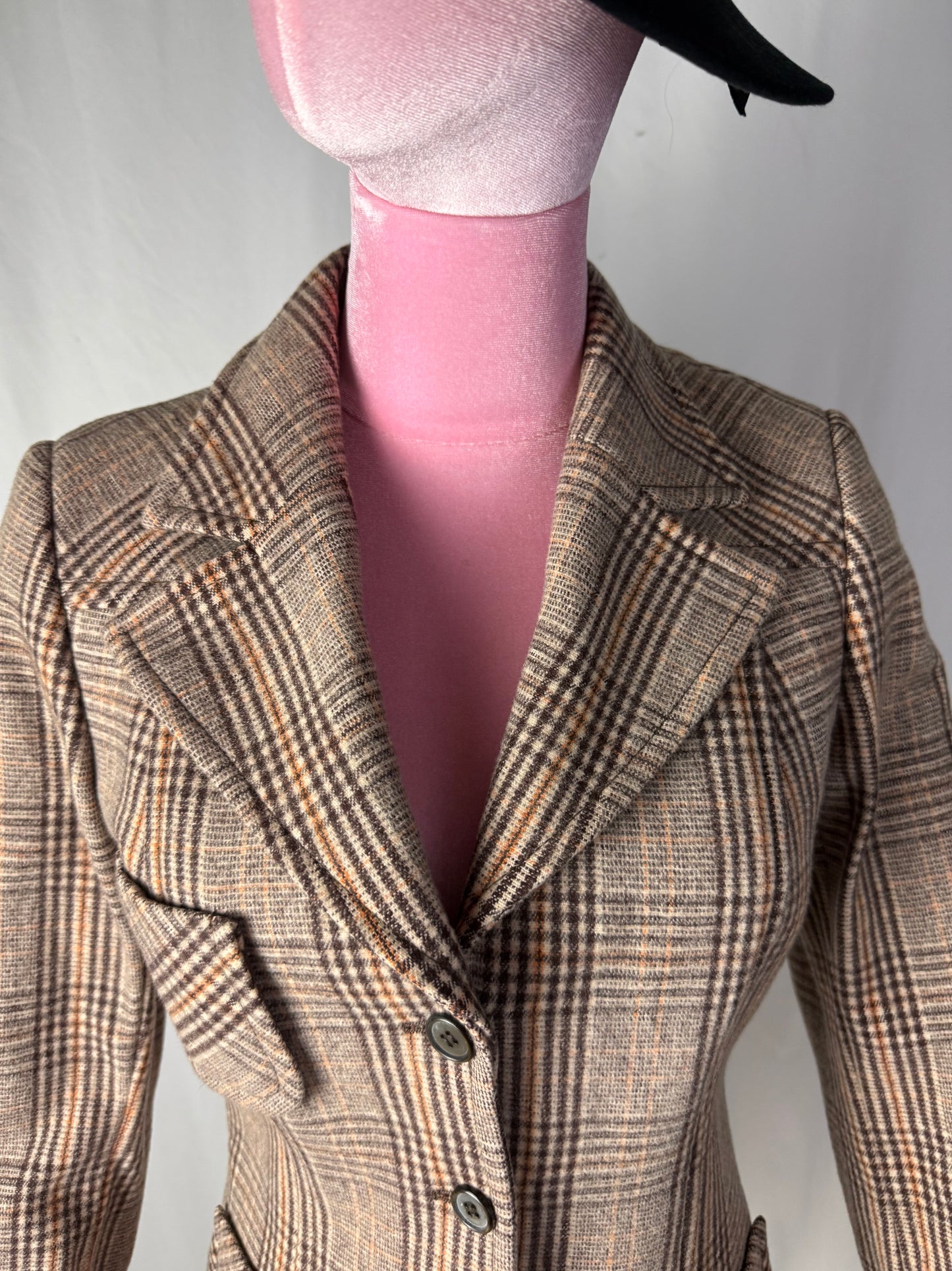 Giacca anni ‘70 Principe di Galles - TG. 38