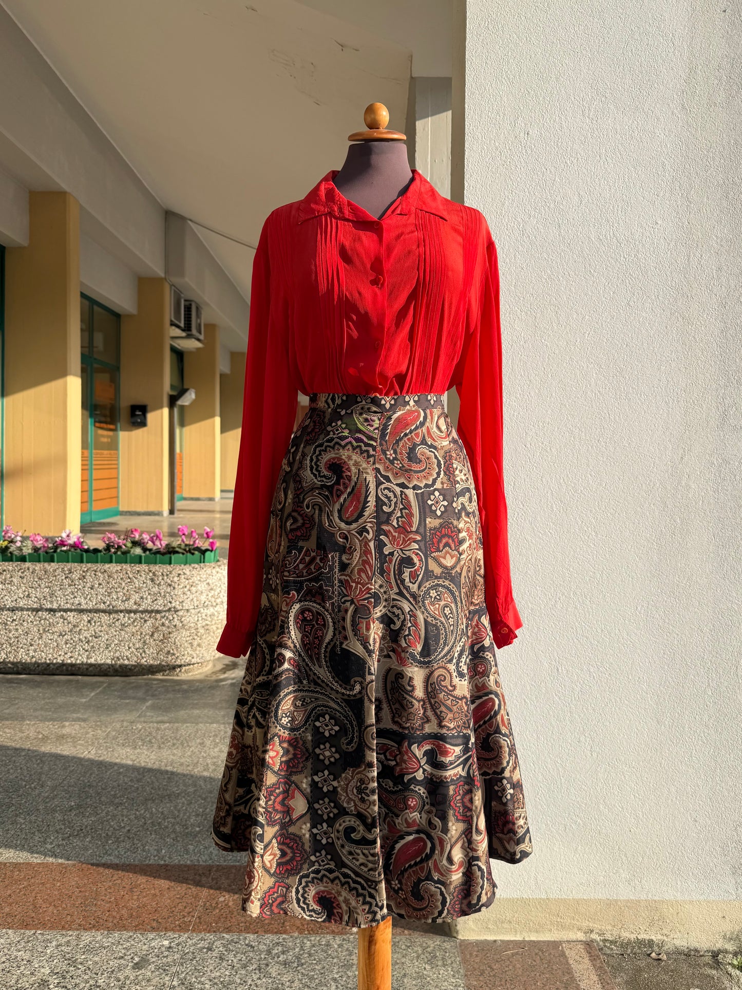 Gonna fantasia paisley - TG. 48/50