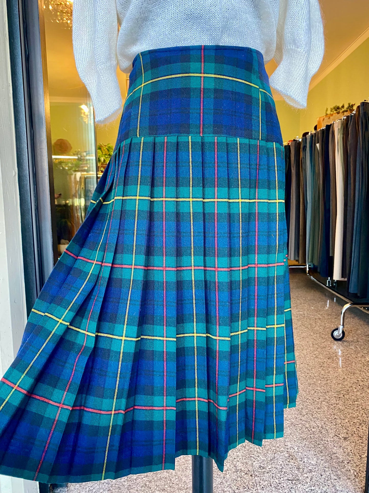 Gonna tartan blu - TG. 44/46
