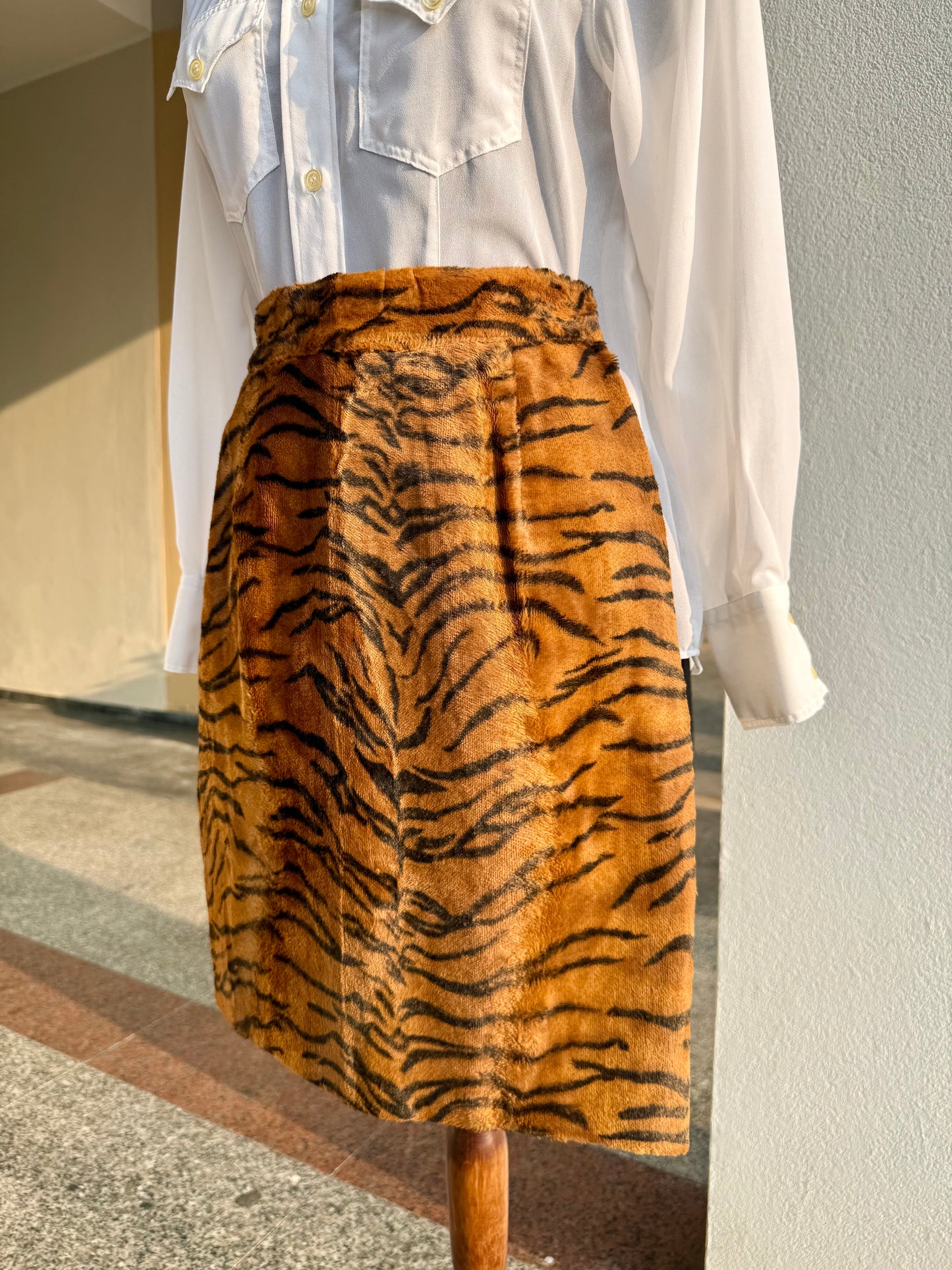 Gonna anni ‘80 animalier - TG. 40