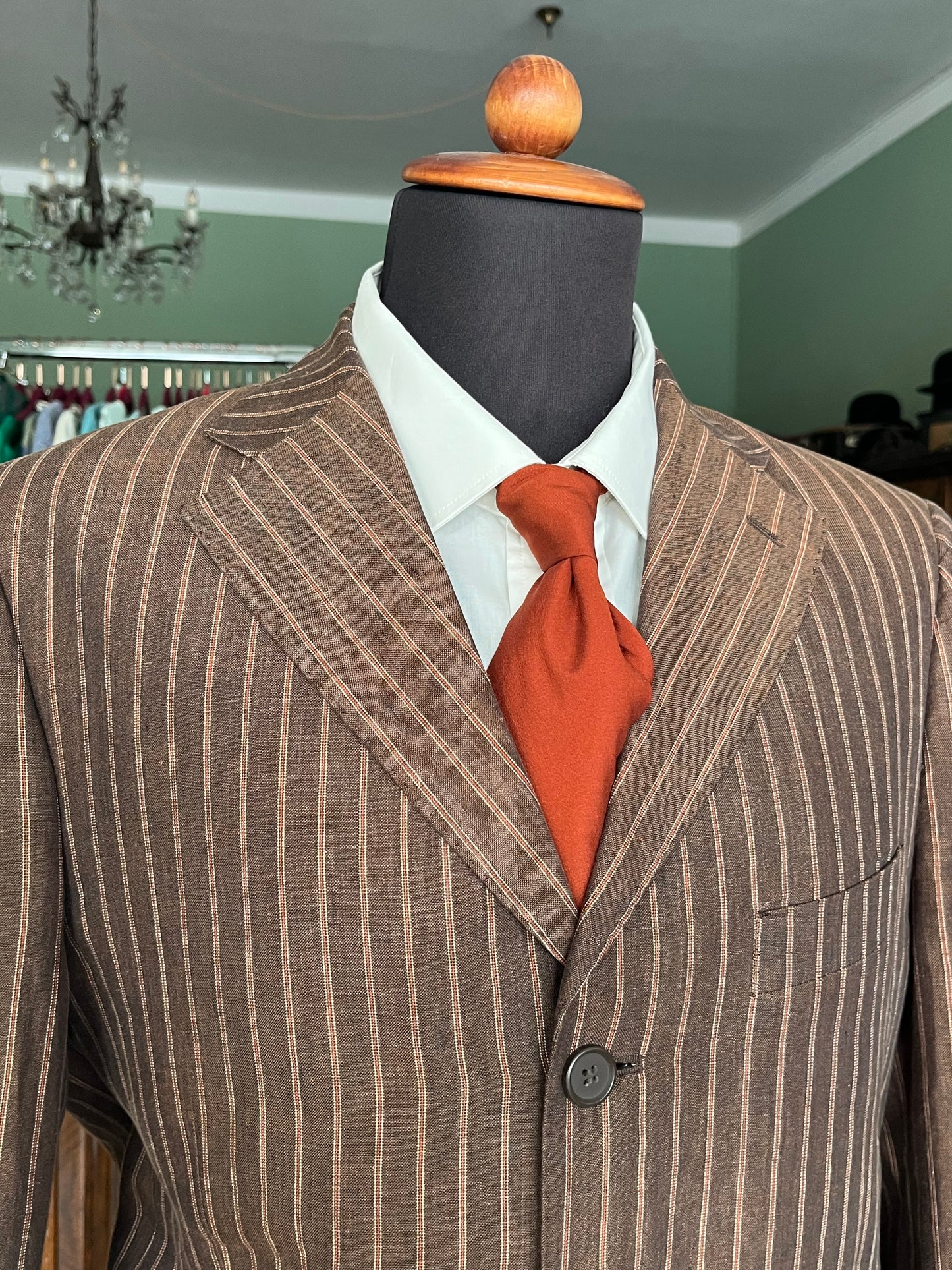 Completo in lino anni '90 tg. 46-48