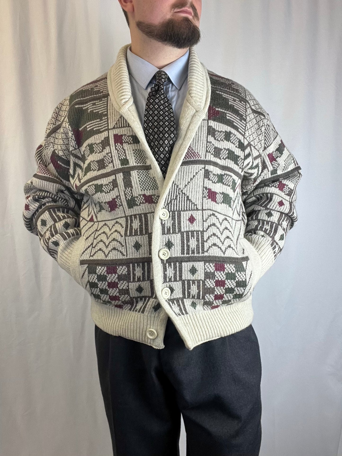 Cardigan anni '90 tg. M-L