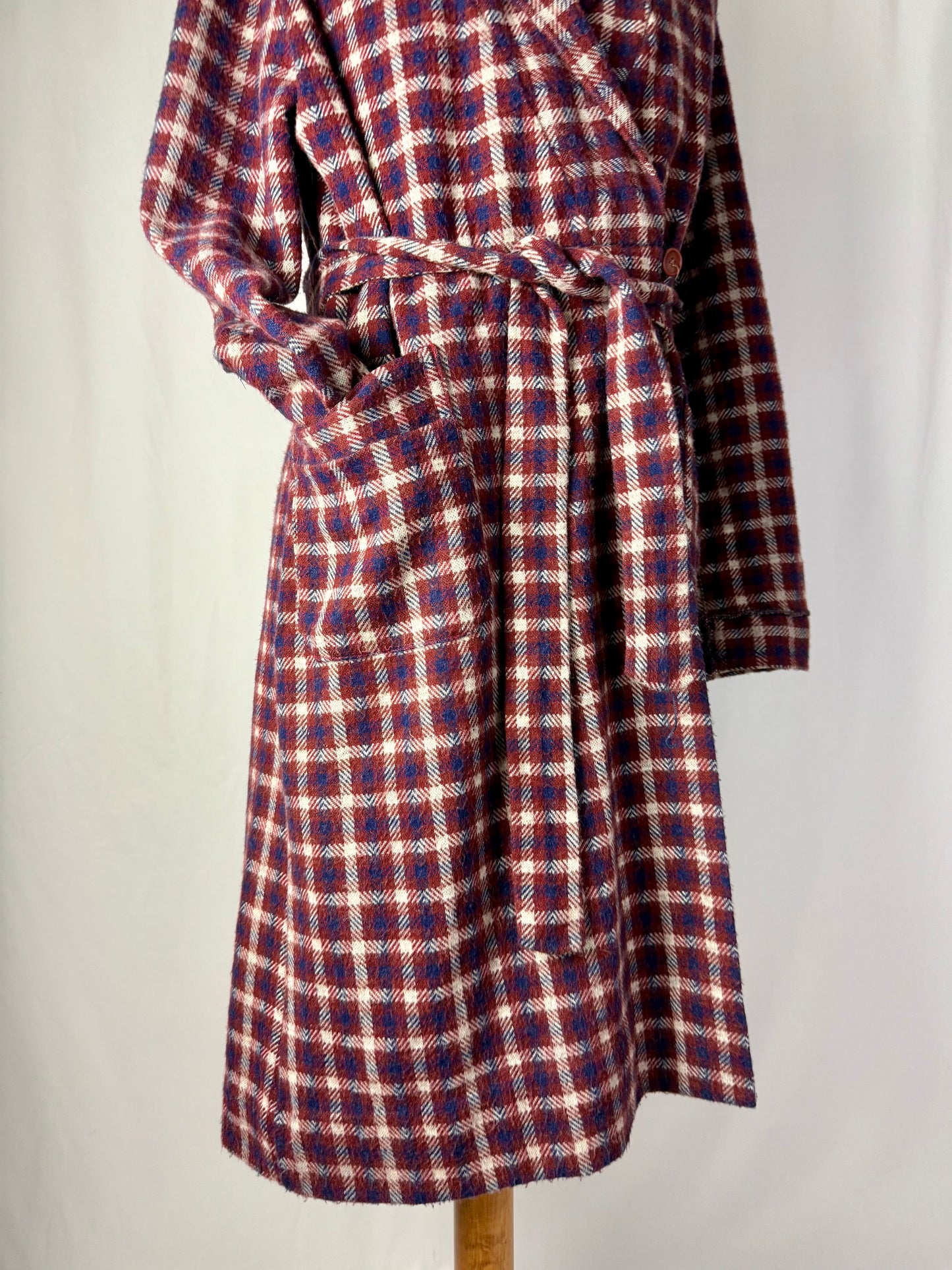 Vestaglia lunga tartan tg. L