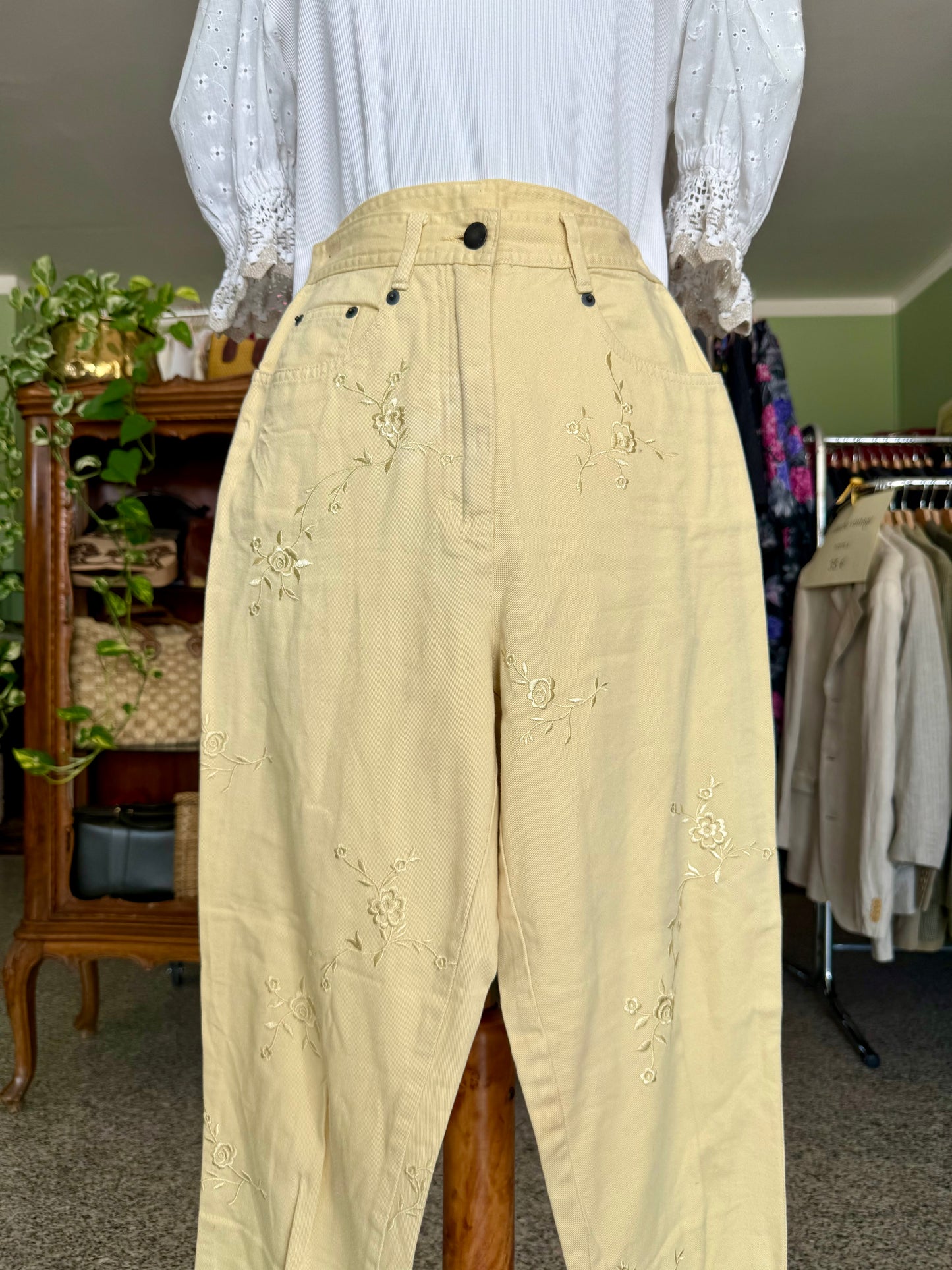 Pantaloni con ricami - TG. 38