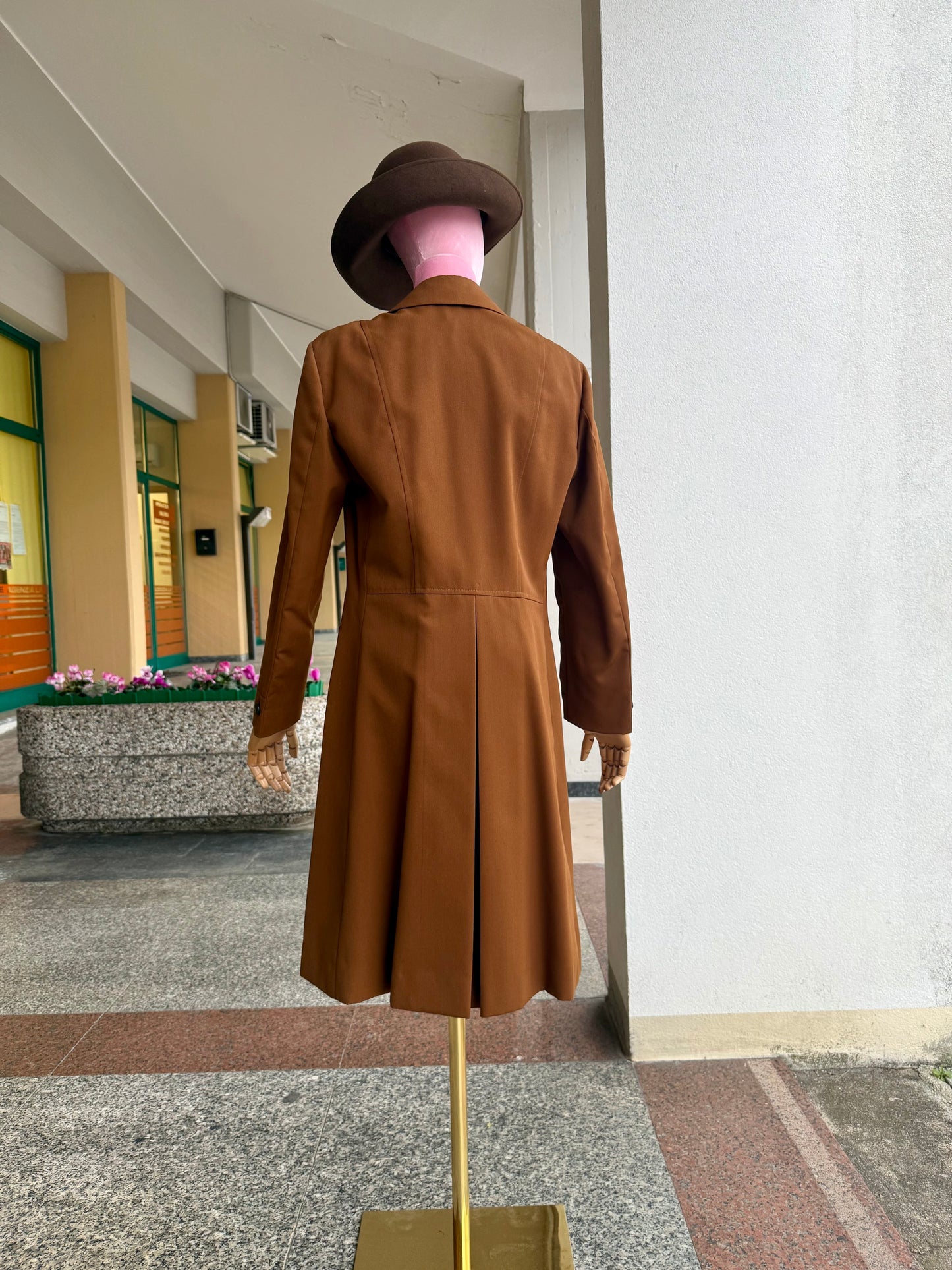 Trench tabacco new old stock - TG. 44