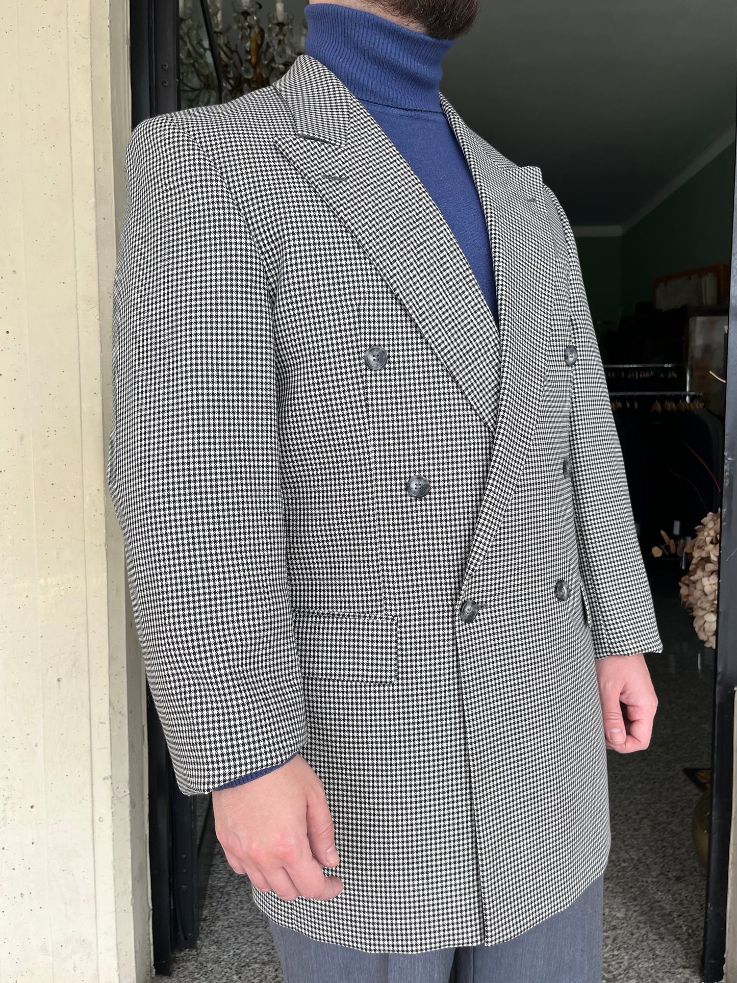 Giacca anni ‘80 tg. 50-52 extra-lunga