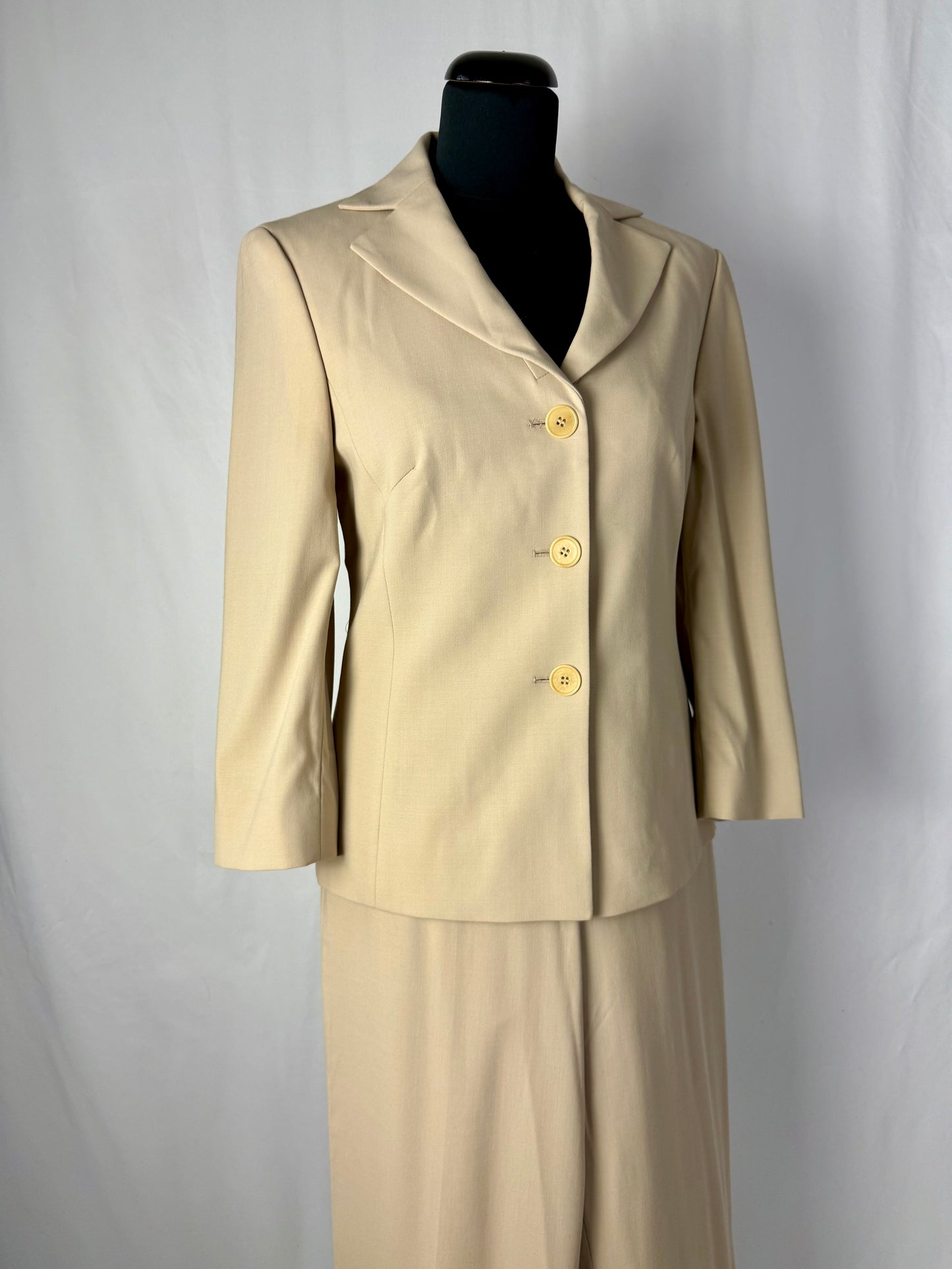 Tailleur classico color biscotto - TG. 40