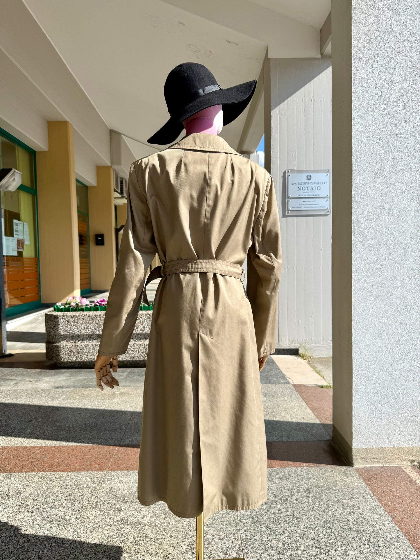 Trench anni ‘70 beige TG. 44/46